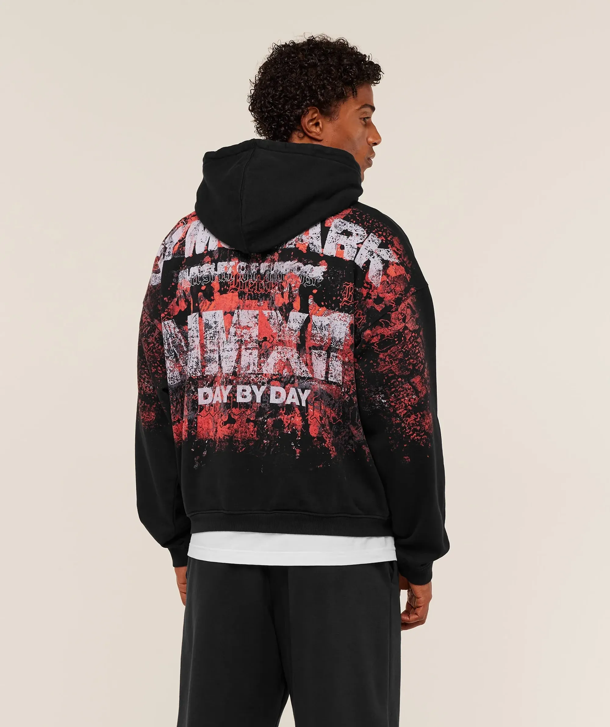 Gymshark Numerals Hoodie - Black