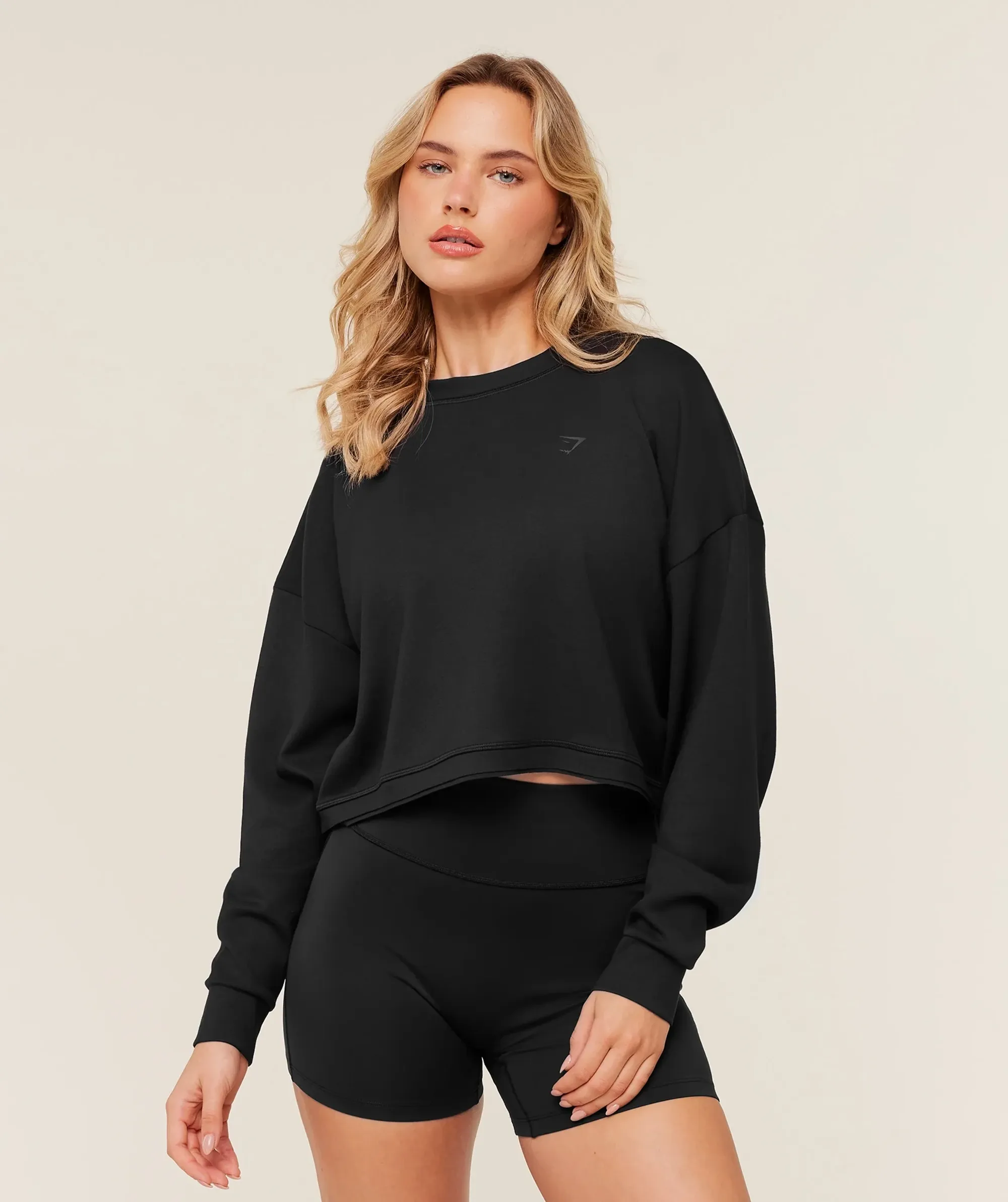 Gymshark Flow Long Sleeve Top - GS Black