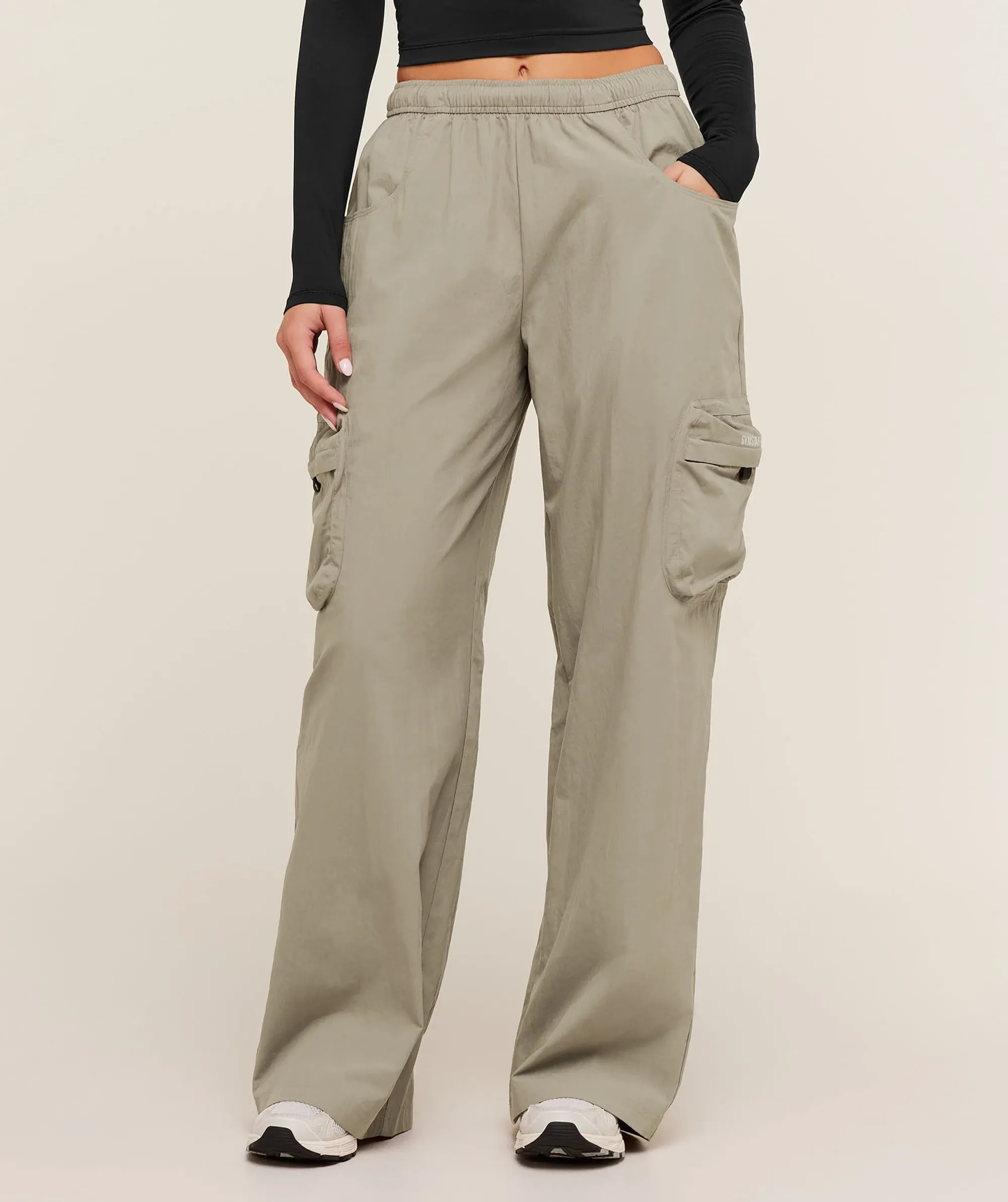 Gymshark Cargo Pant - Linen Brown