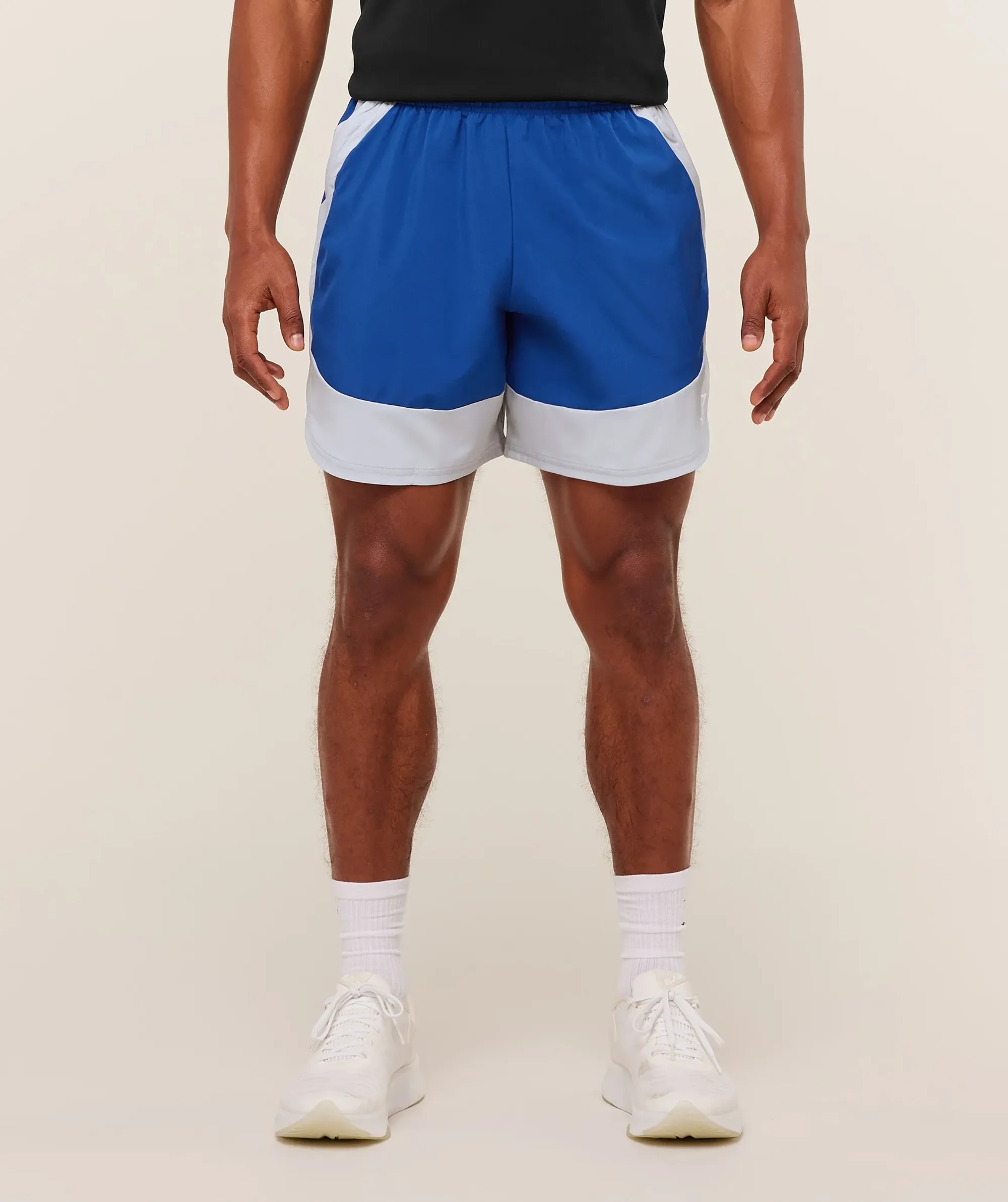 Gymshark Sport 25 Block 7" Shorts - Heavy Blue/Iron Blue