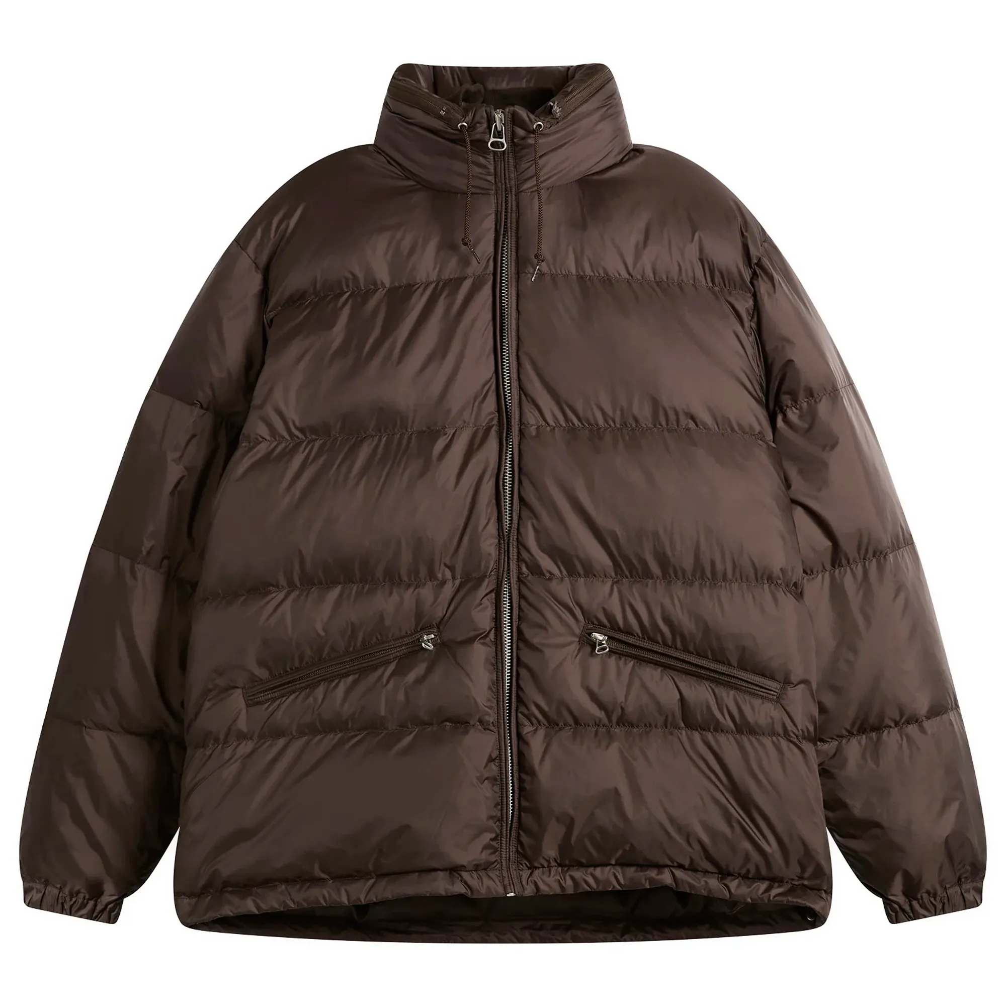 Unlikely Dry Goods Men's 3Way Hybrid Down Jacket Brown
