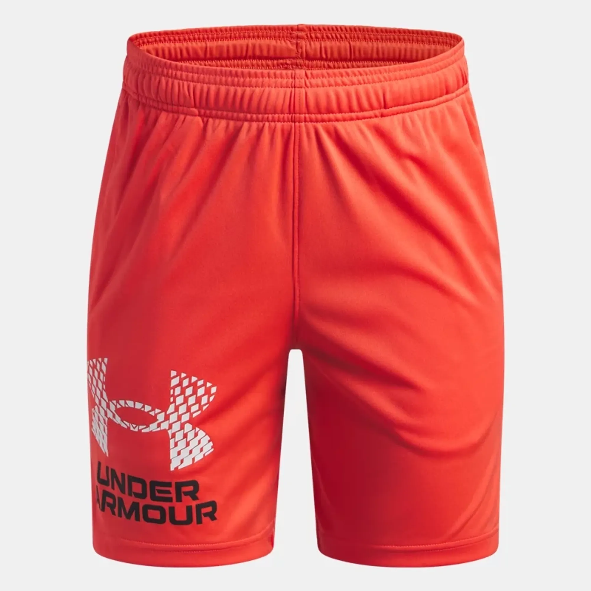 Under Armour  Tech™ Logo Boys' Shorts Venom Red / White YLG (59 - 63 in)