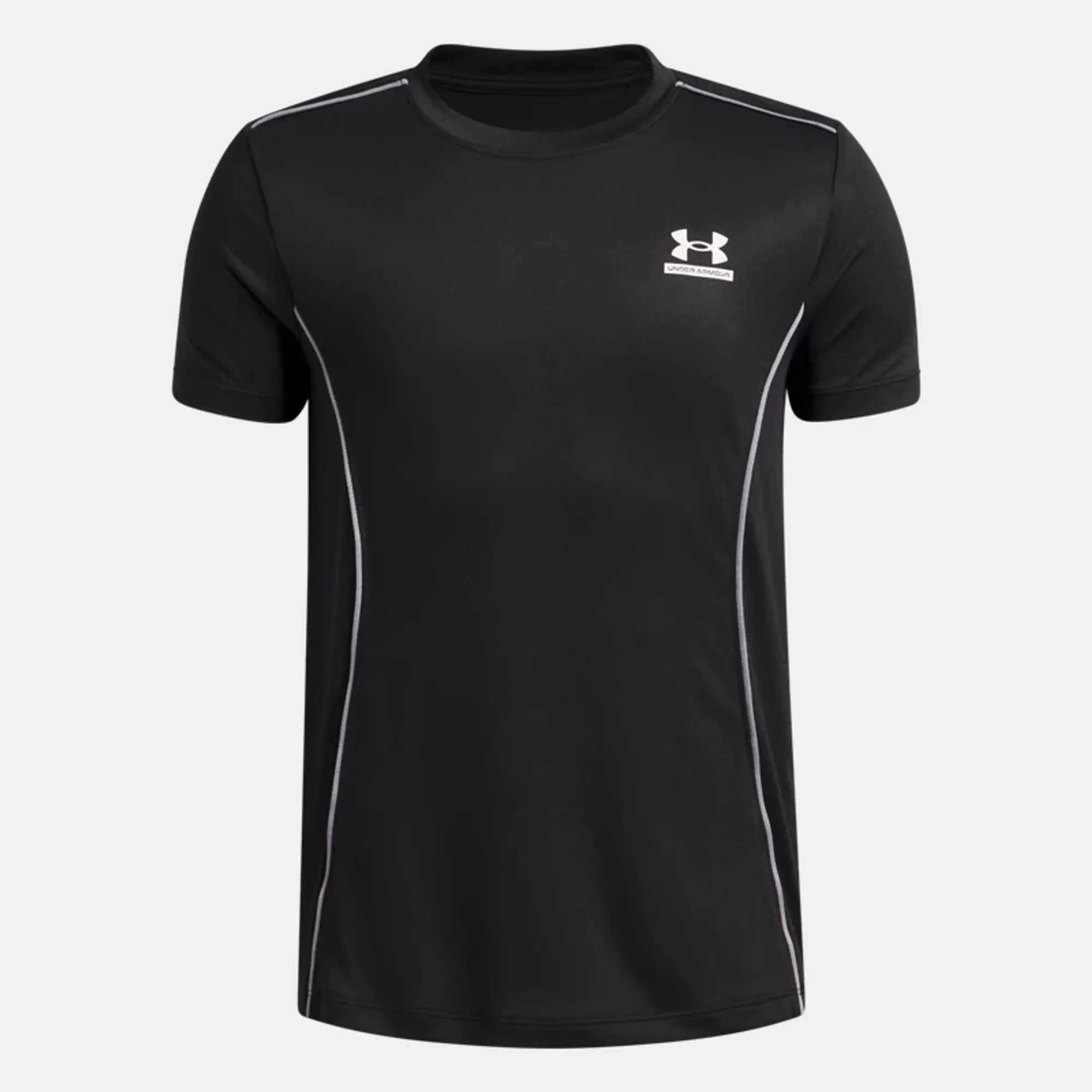 Under Armour  Tech™ Sport Boys' Short Sleeve Black / Steel / White YLG (59 - 63 in)