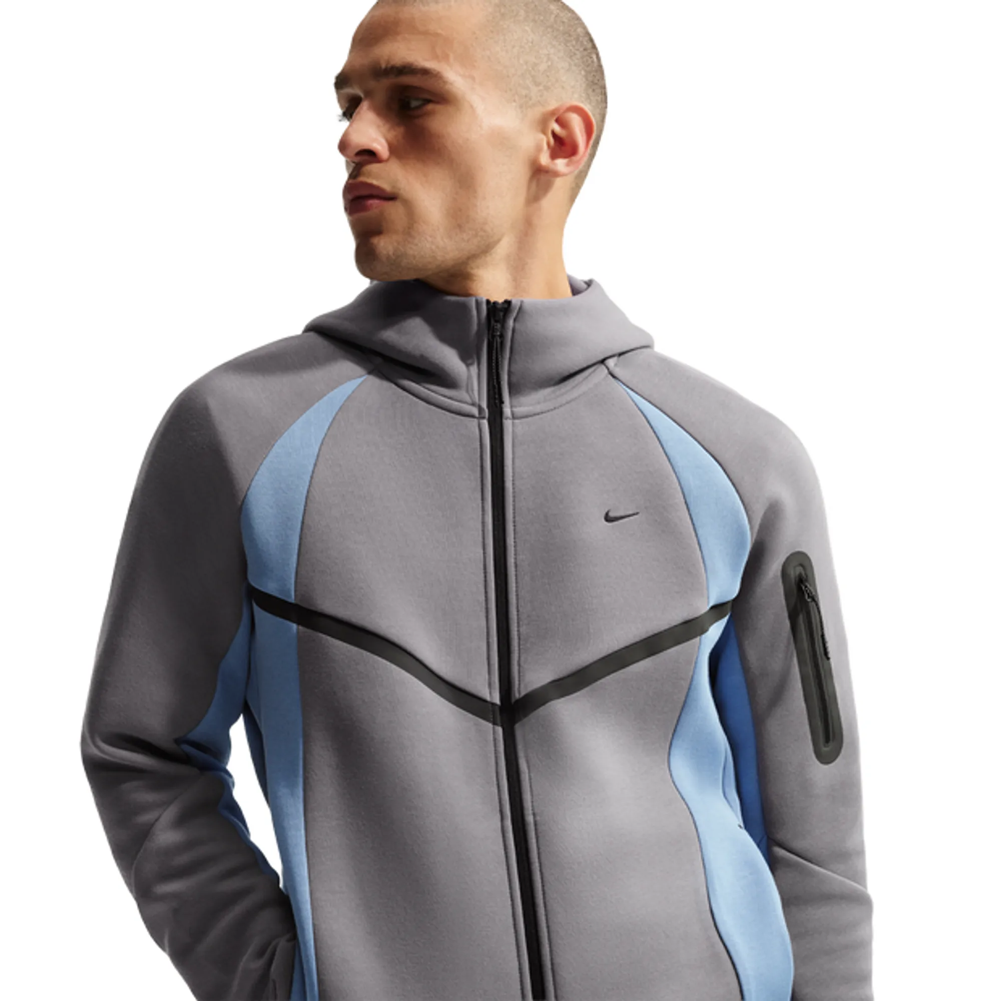 Nike Tech Fleece Men Hoodies - Grey