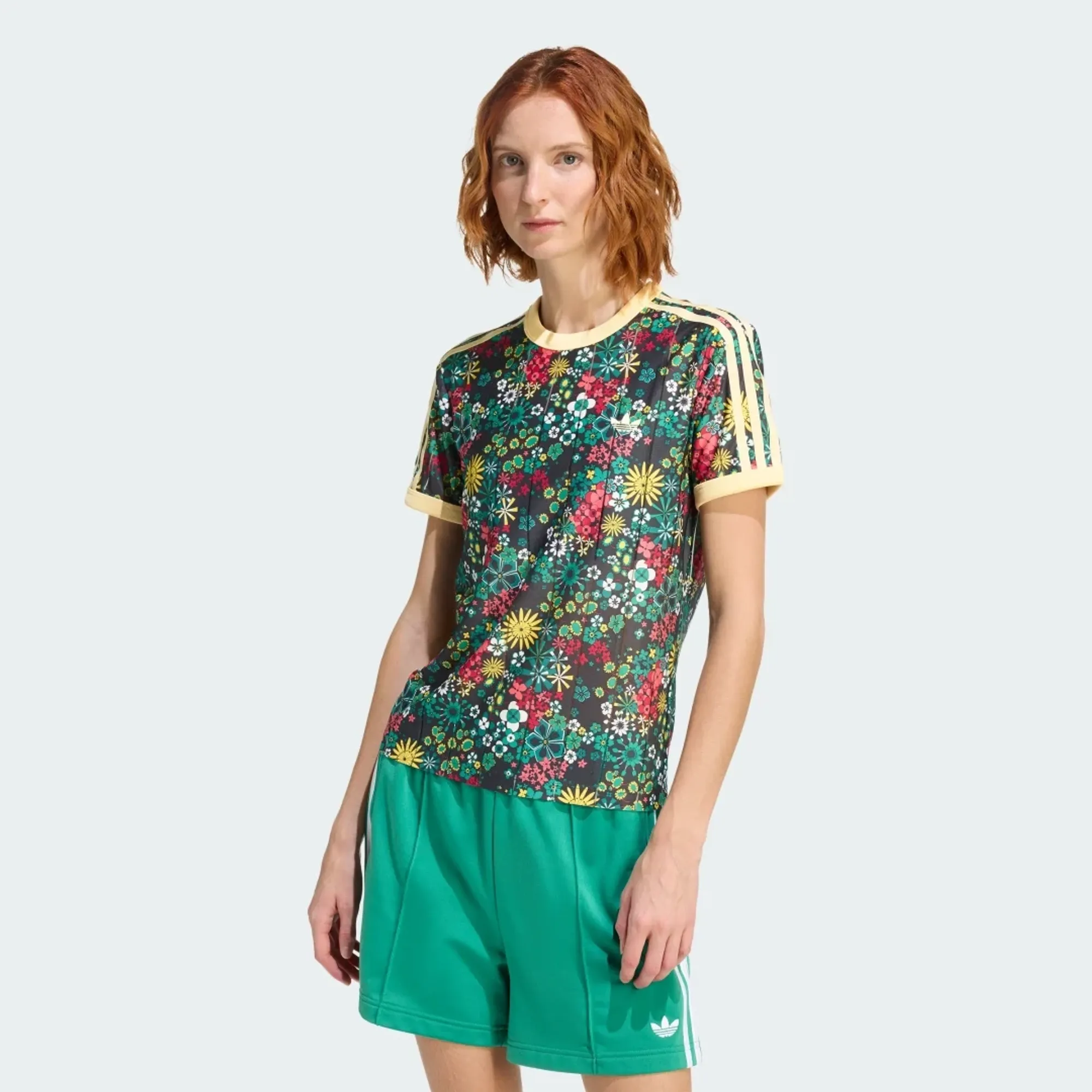 adidas ADIDAS ORIGINALS X LIBERTY LONDON 3 STRIPES T-Shirt