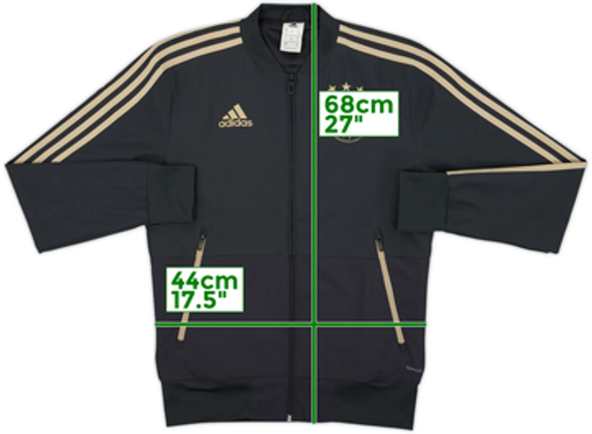 2018-19 Ajax adidas Track Jacket - 8/10 - (XS)