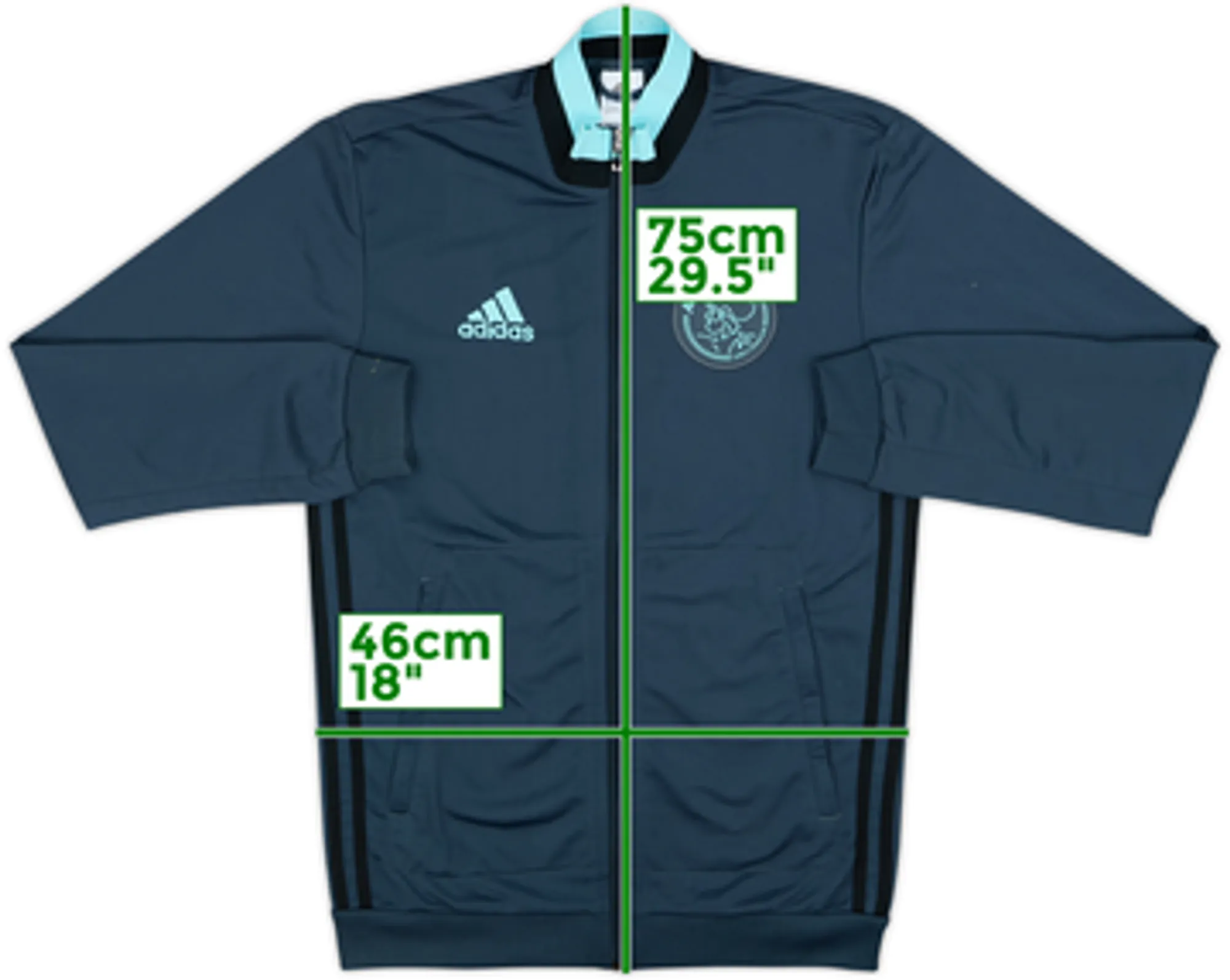 2016-17 Ajax adidas Track Jacket - 7/10 - (S)
