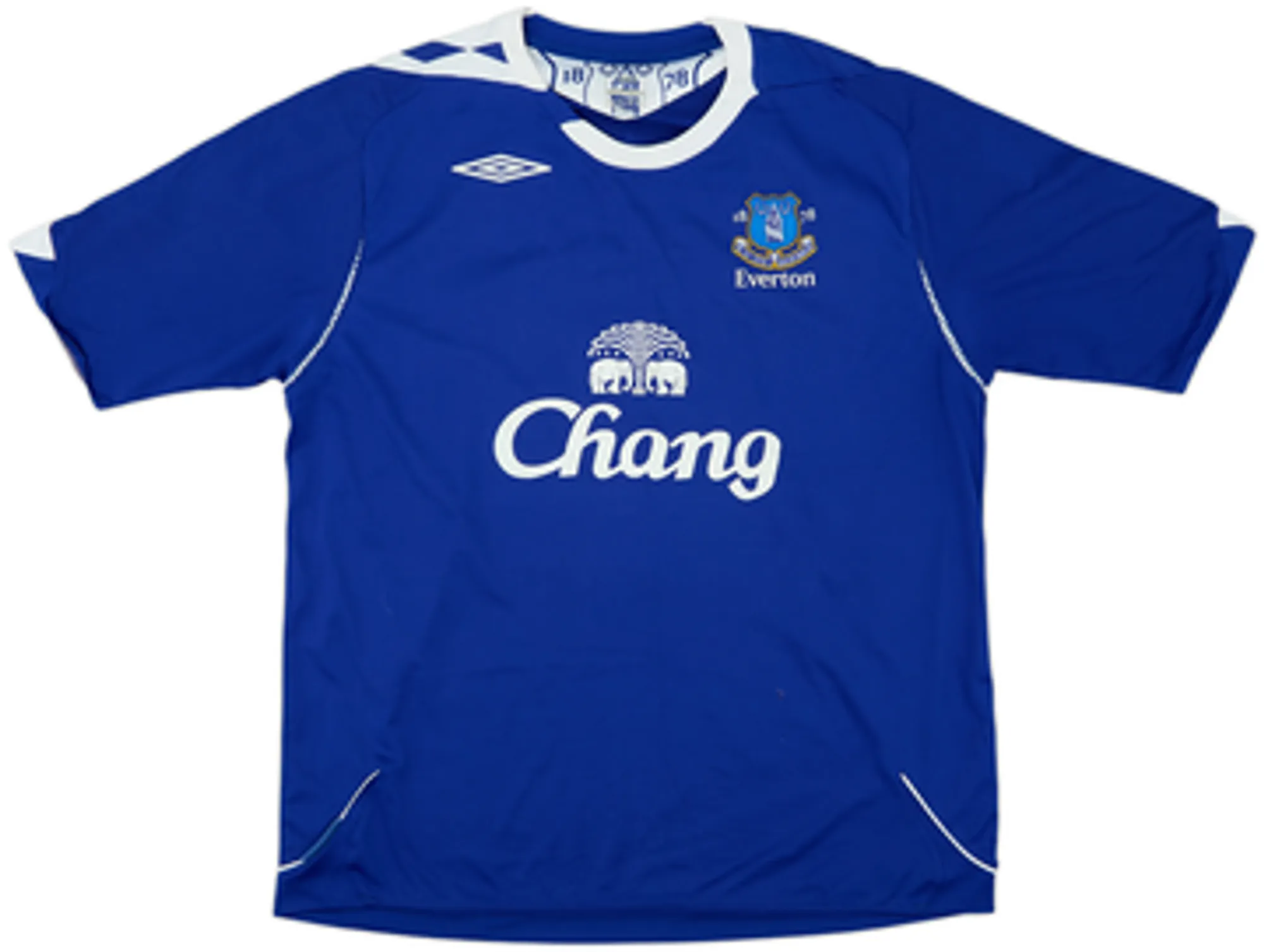 2006-07 Everton Home Shirt Osman #21 - 7/10 - (L)