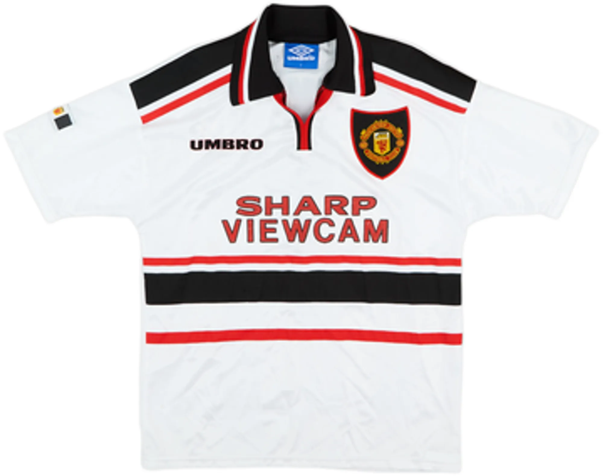 1997-99 Manchester United Away Shirt Beckham #7 - 10/10 - (Y)