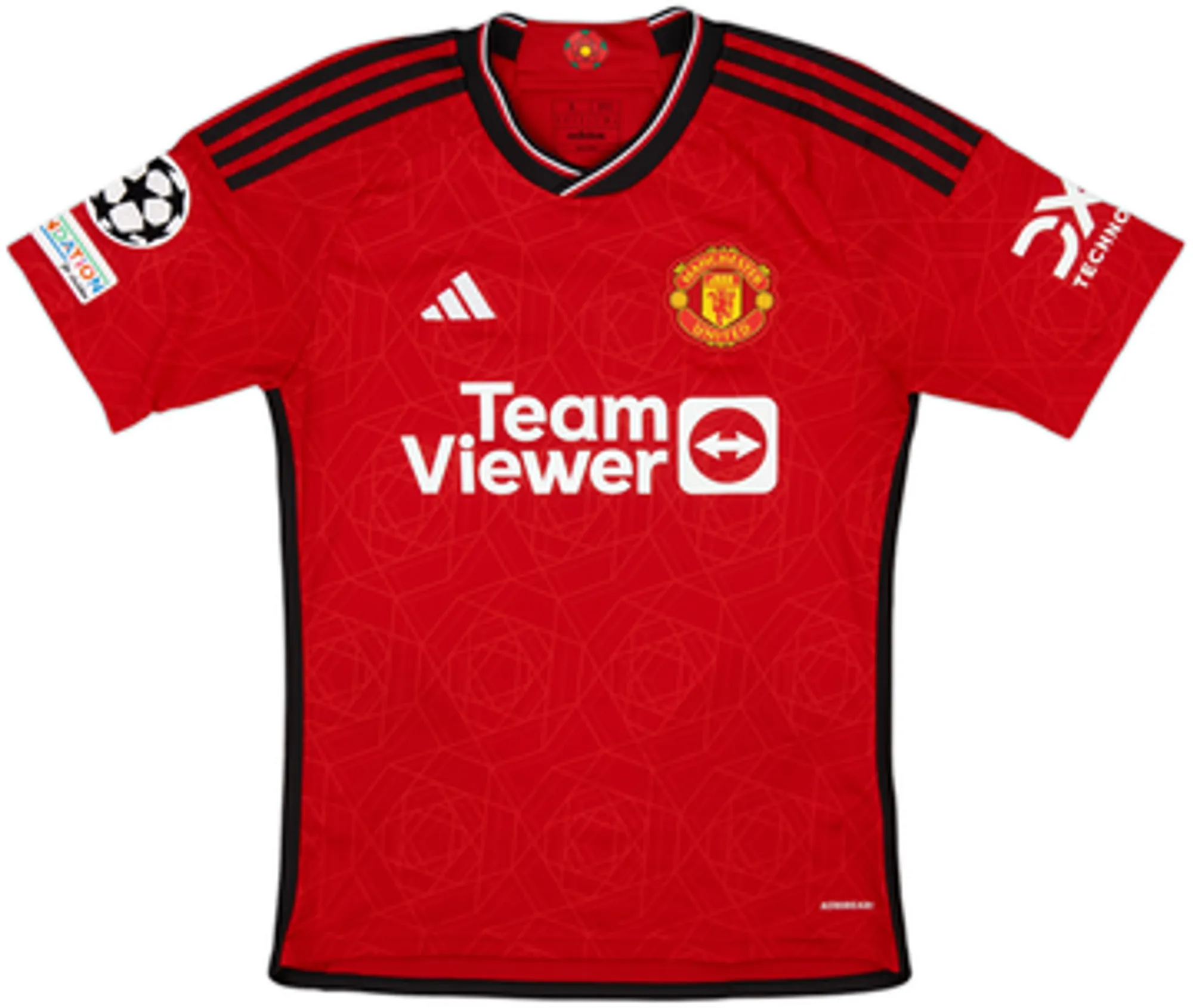 2023-24 Manchester United Home Shirt Garnacho #17 - 8/10 - (M)