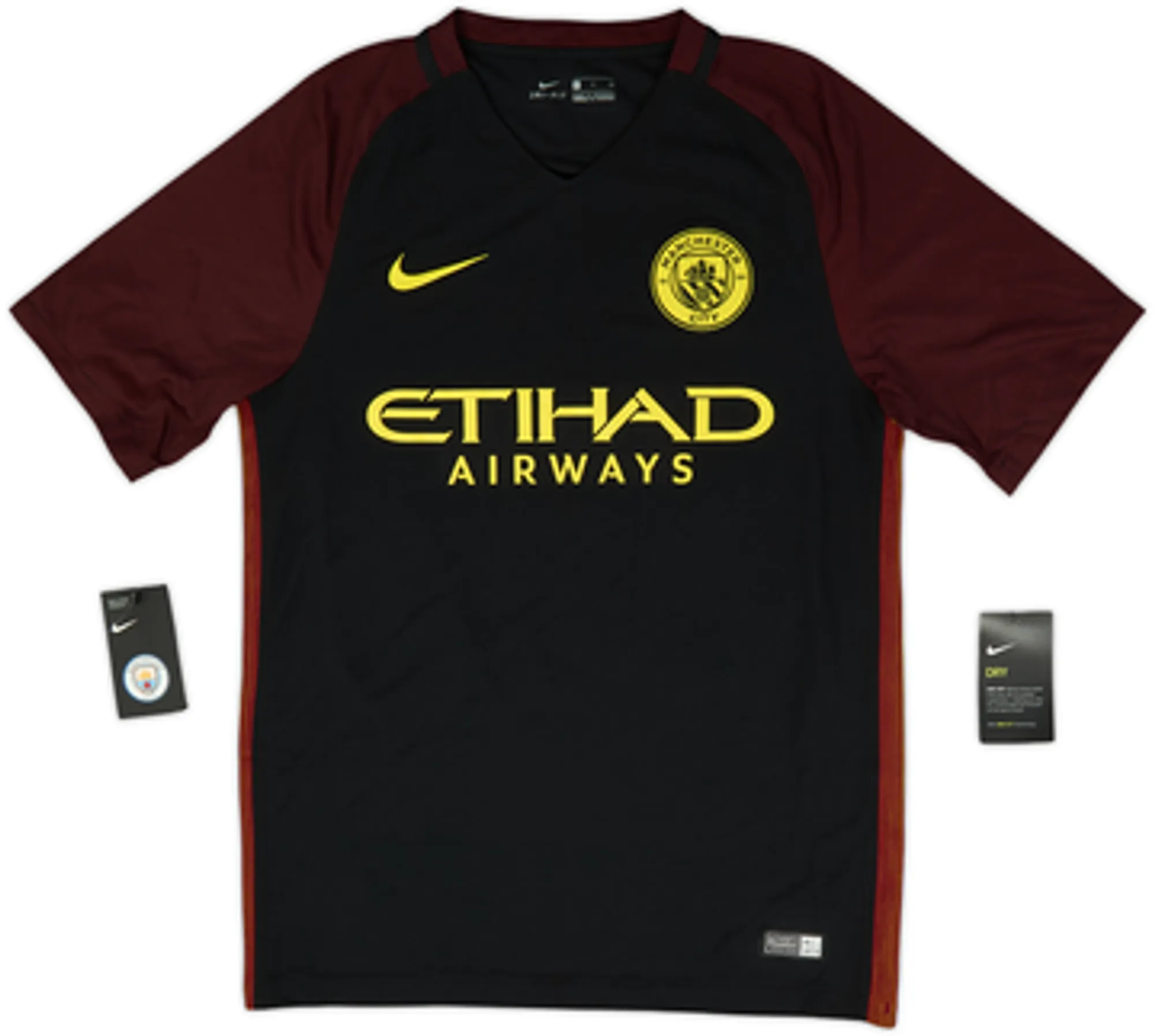 2016-17 Manchester City Away Shirt De Bruyne #17 (M)