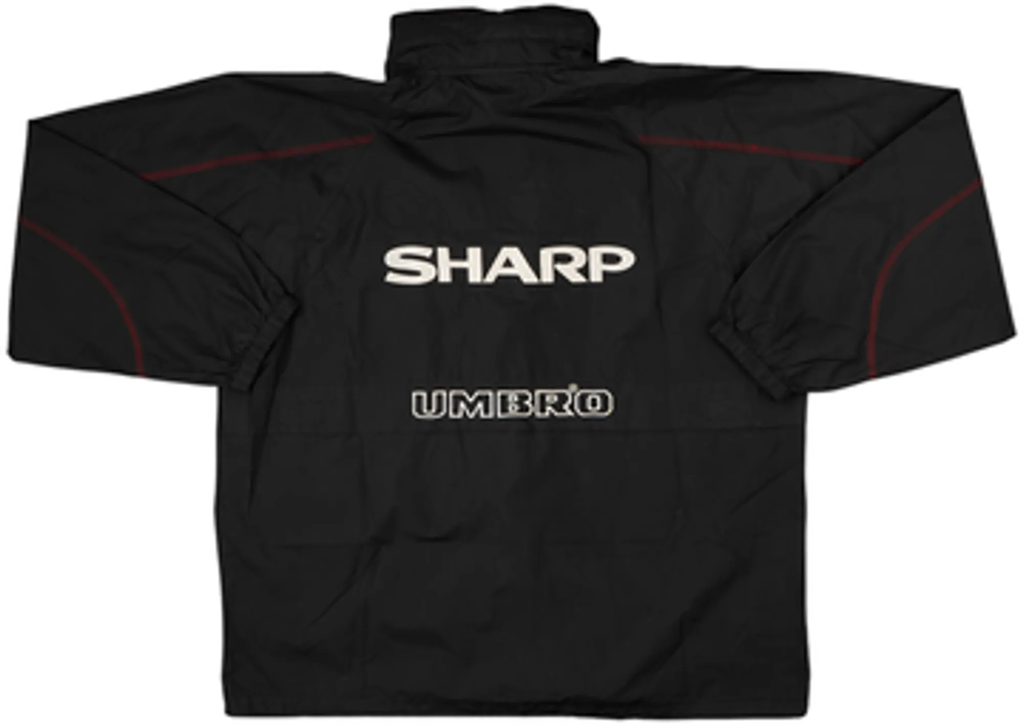 1998-99 Manchester United Umbro Hooded Rain Jacket - 9/10 - (L)