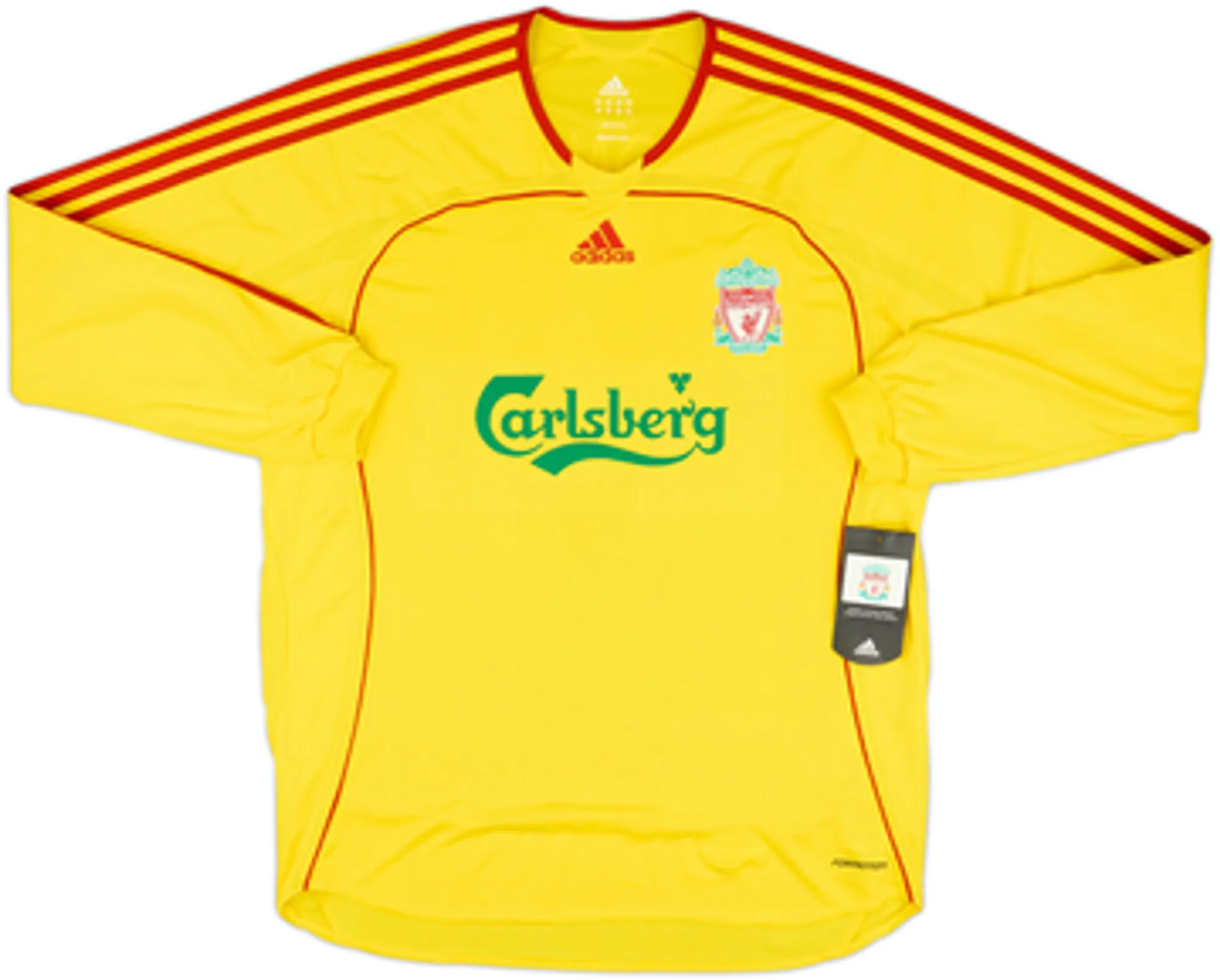 2006-07 Liverpool Player Issue Away L/S Shirt Alonso #14 (XL)