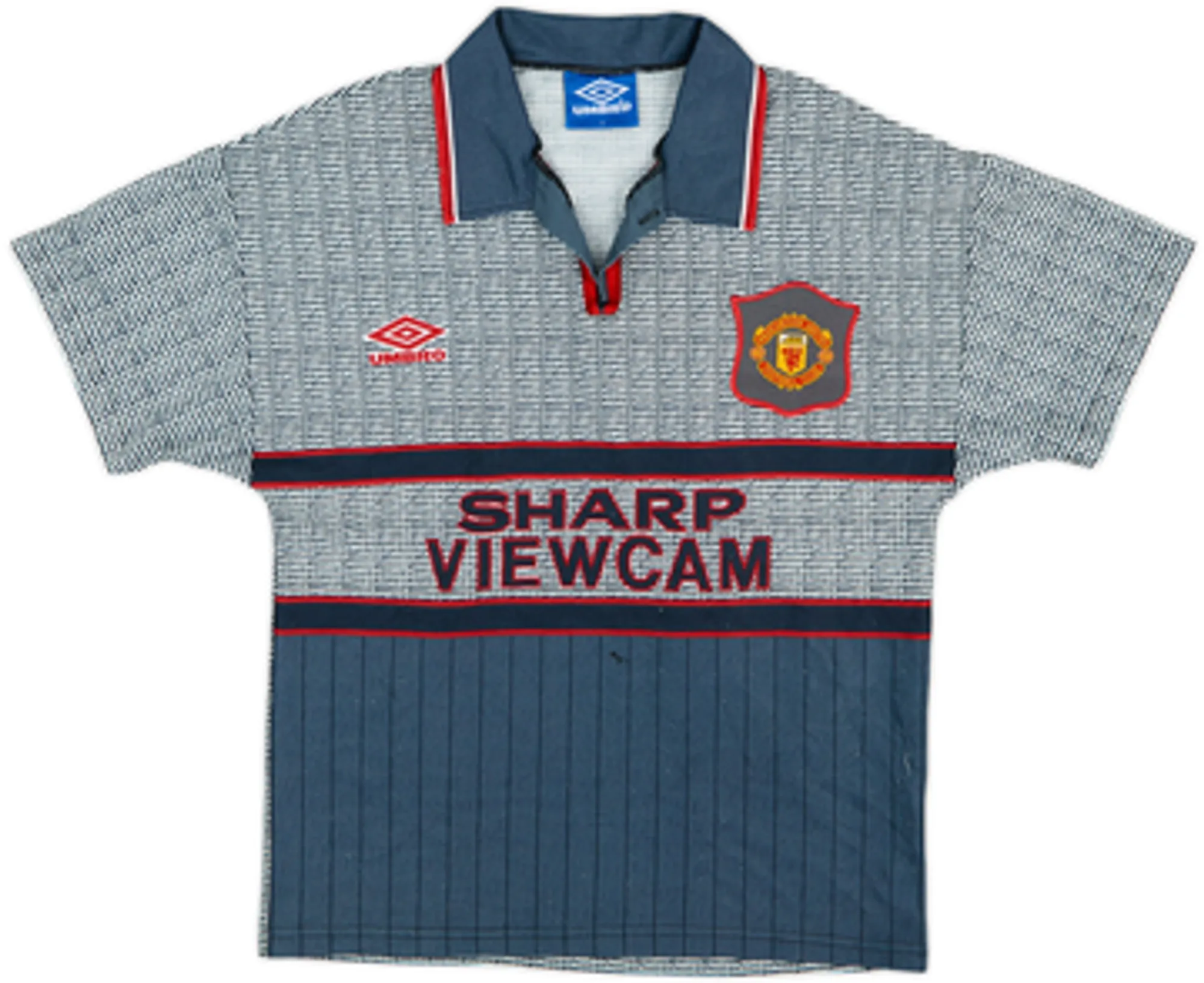 1995-96 Manchester United Away Shirt Cantona #7 - 6/10 - (Y)
