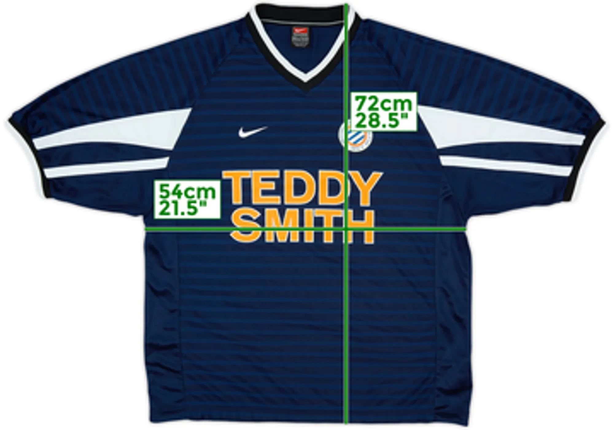 2001-02 Montpellier Home Shirt - 6/10 - (L)