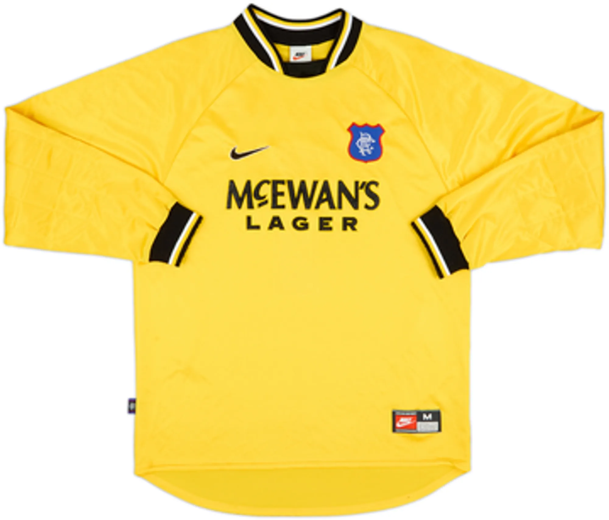 1997-99 Rangers GK Shirt Goram #1 - 6/10 - (M)