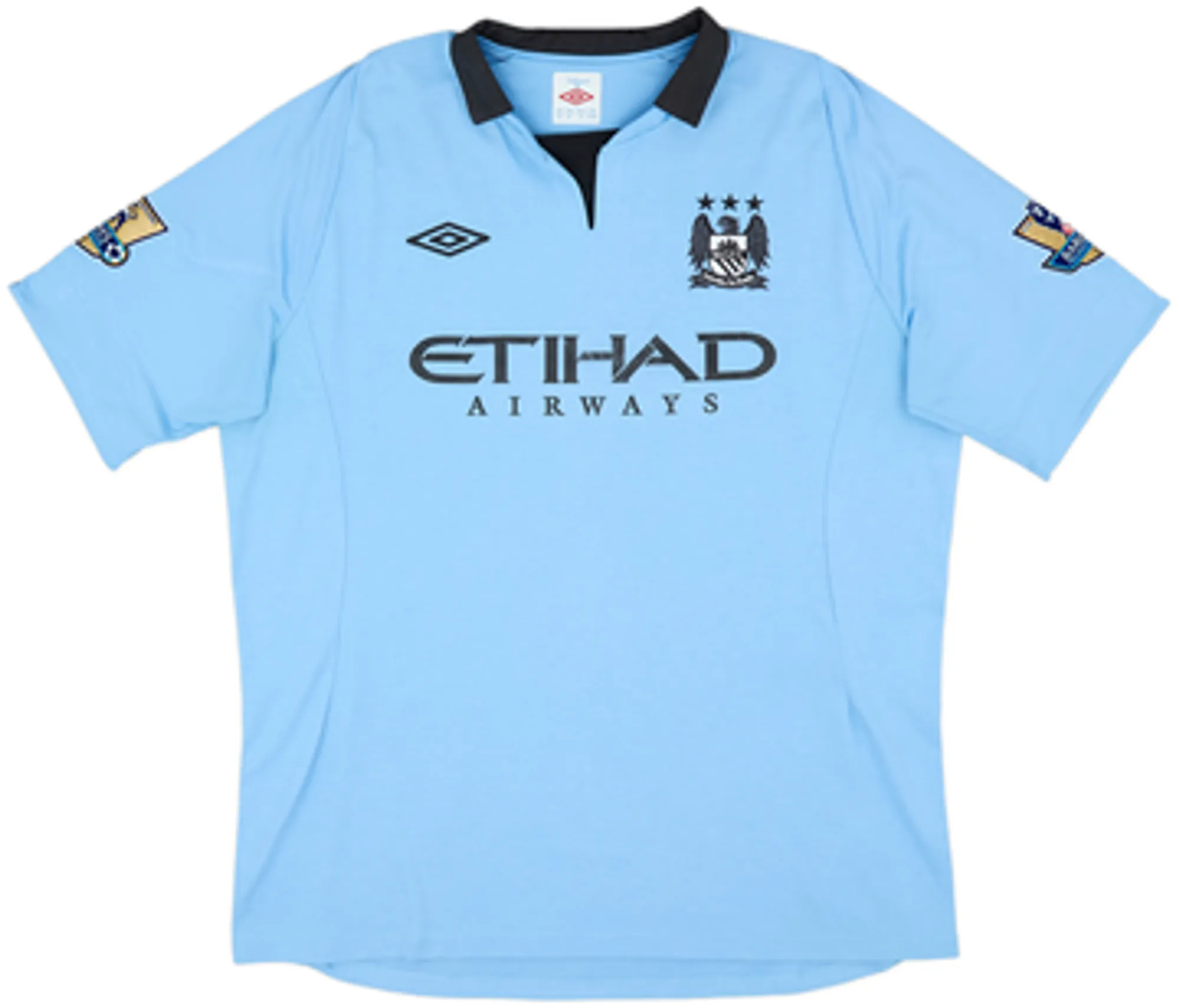 2012-13 Manchester City Home Shirt Kun Aguero #16 - 6/10 - (S)