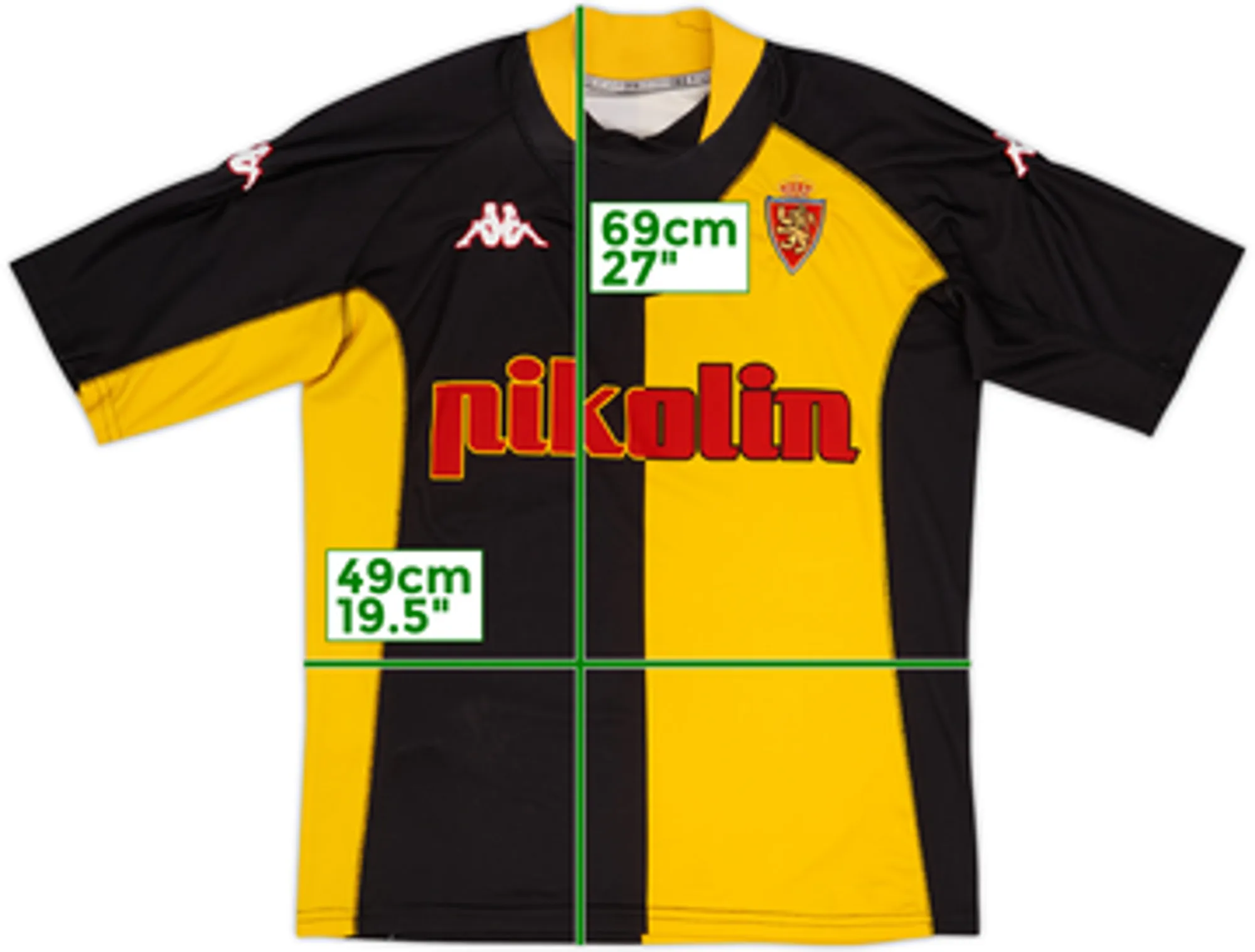 2001-02 Real Zaragoza Away Shirt - 8/10 - (M)