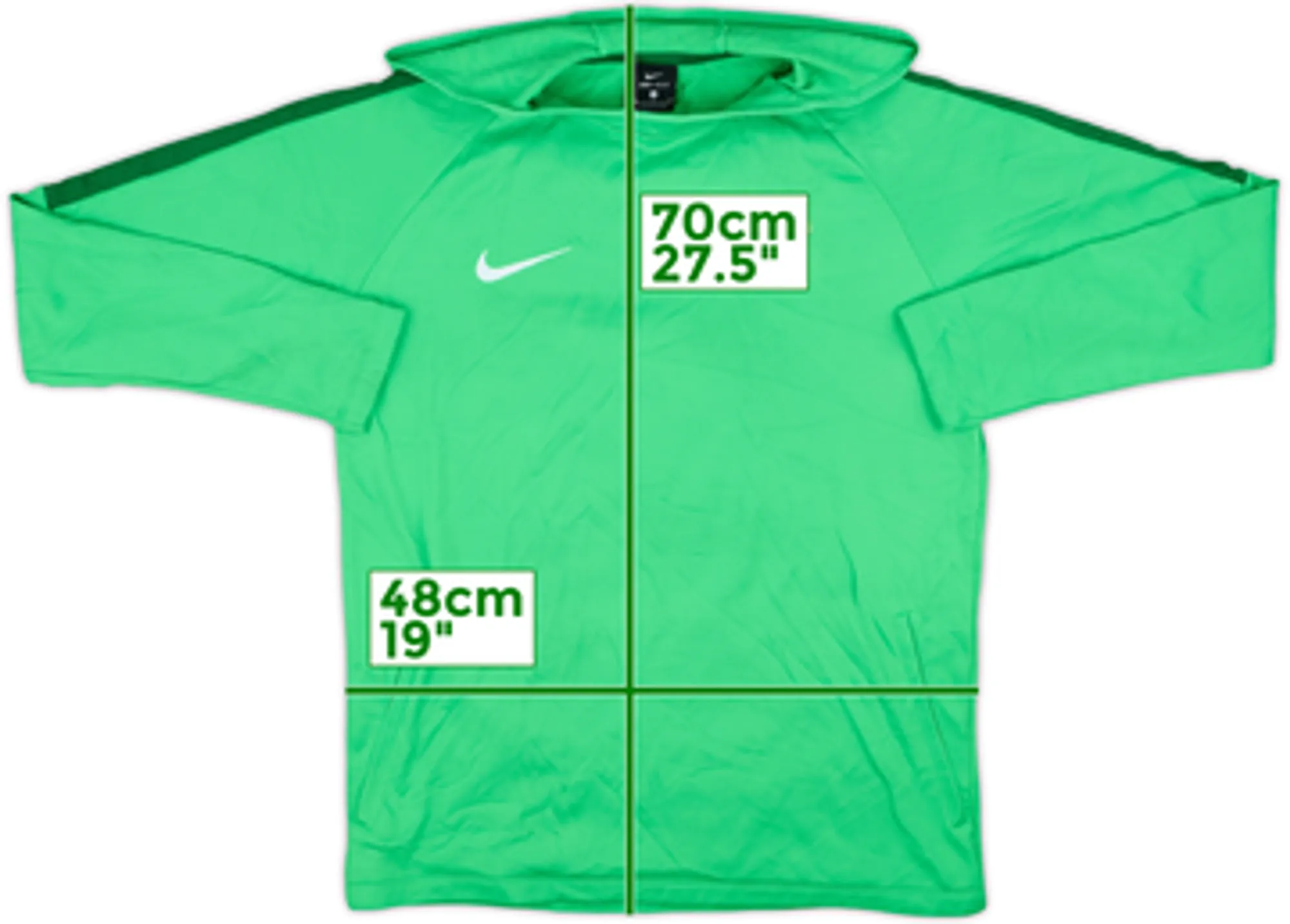 2020-21 Tottenham Nike Hooded Sweat Top - 7/10 - (M)