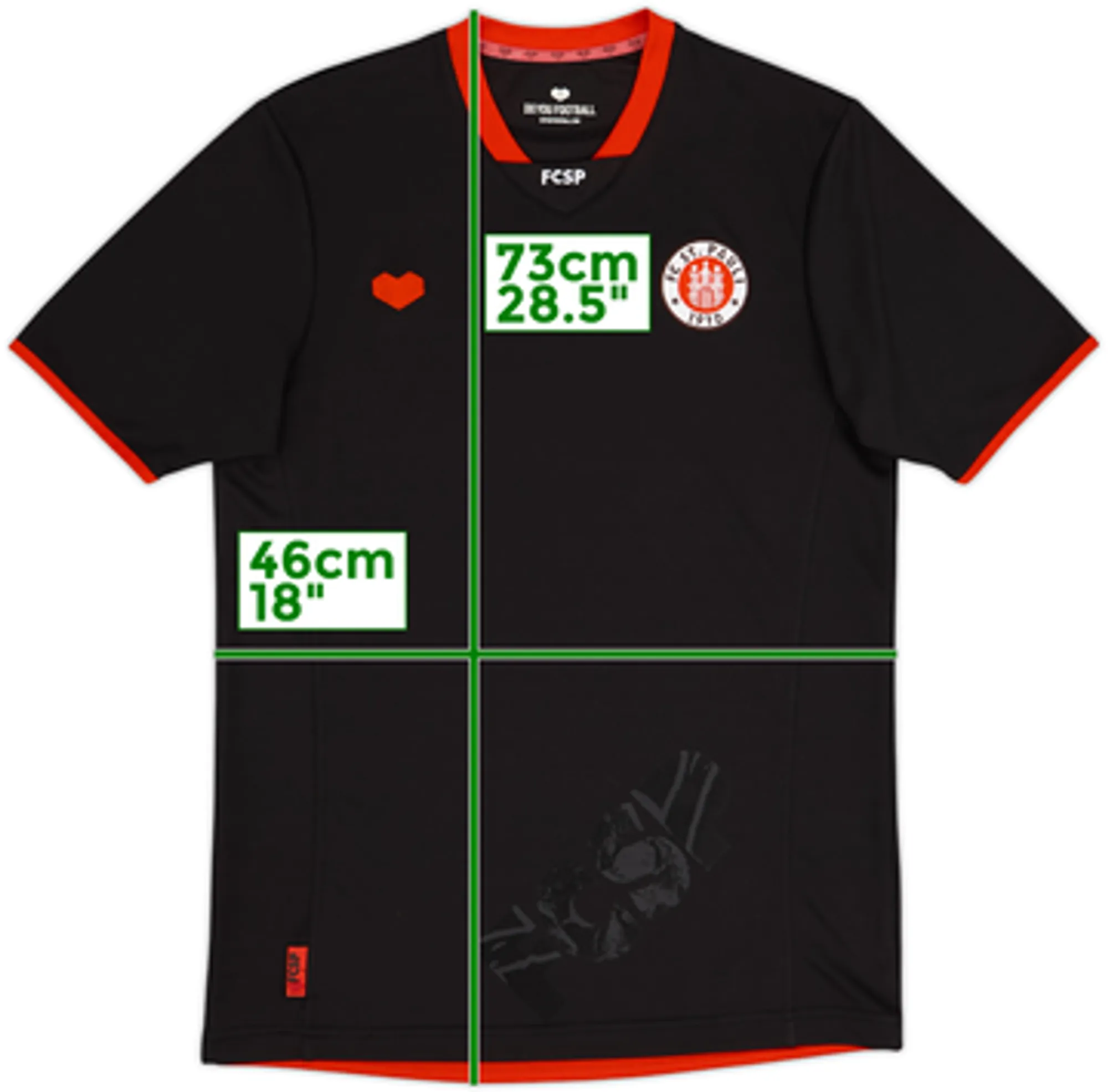 2013-14 St Pauli Do You Football Training Shirt - 10/10 - (S)