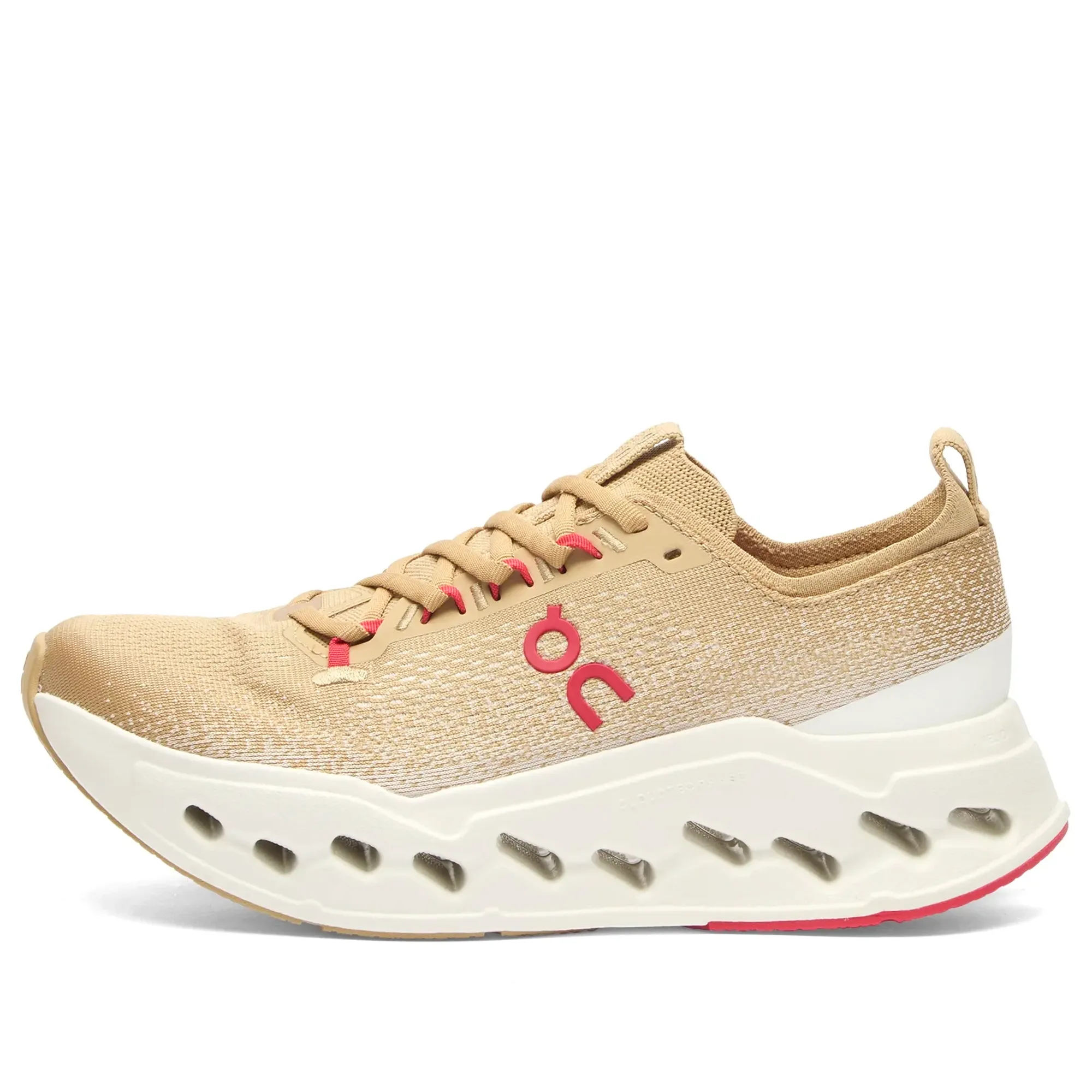ON Men's Cloudsurfer Max Sneaker Chai/Ivory