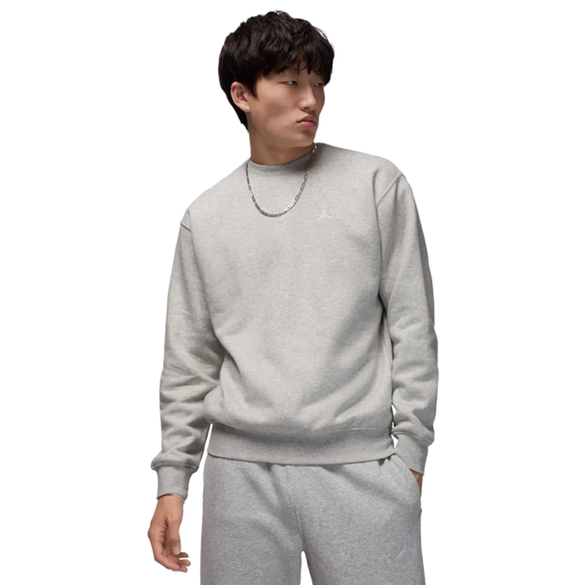 Jordan fleece Men Sweatshirts - Grey