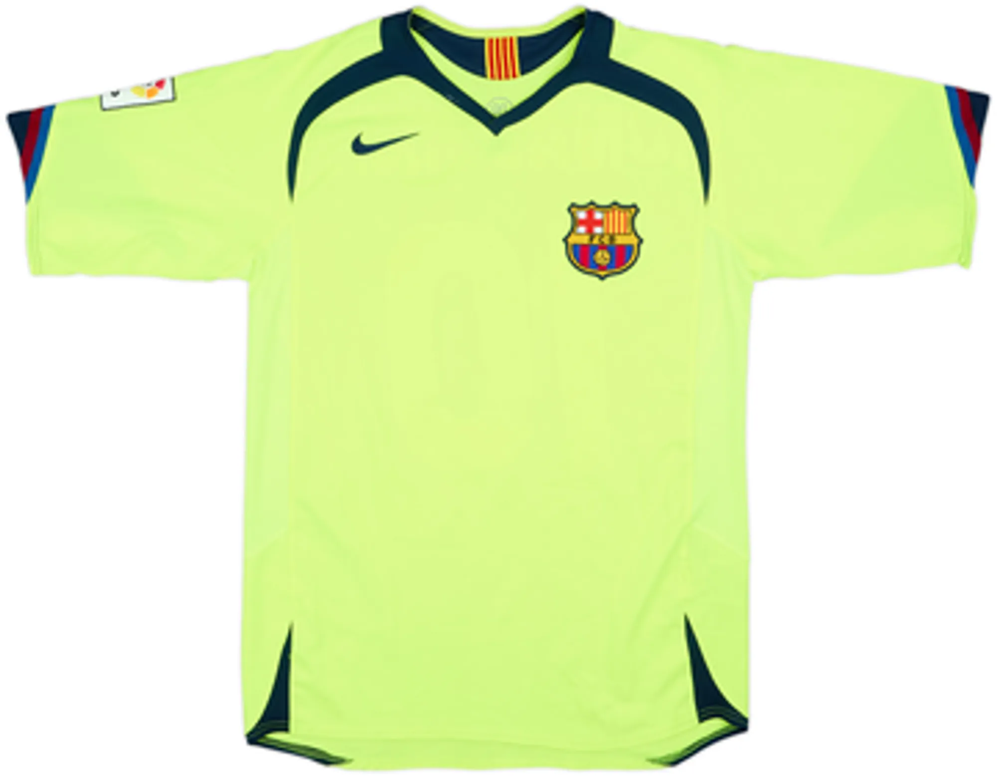 2005-06 Barcelona Away Shirt Ronaldinho #10 - 6/10 - (L)