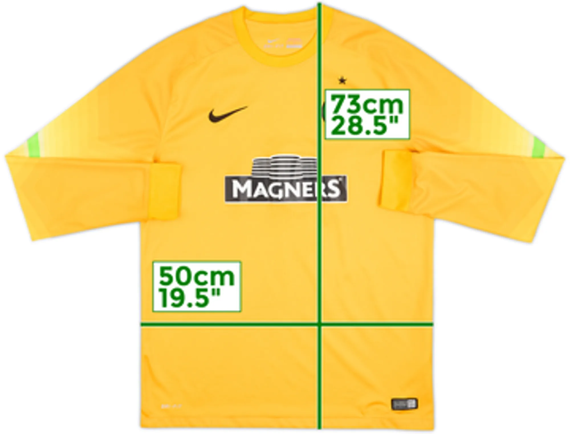 2014-15 Celtic GK Shirt - 7/10 - (M)