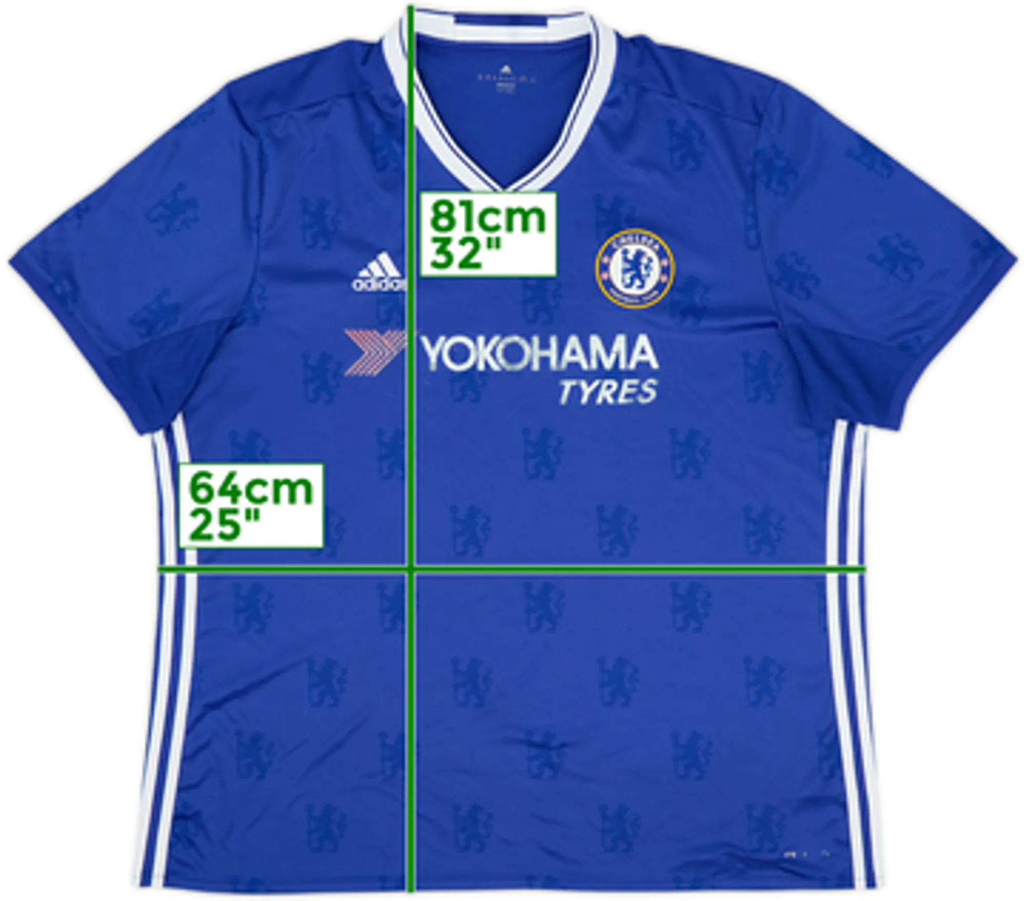 2016-17 Chelsea Home Shirt - 5/10 - (L)