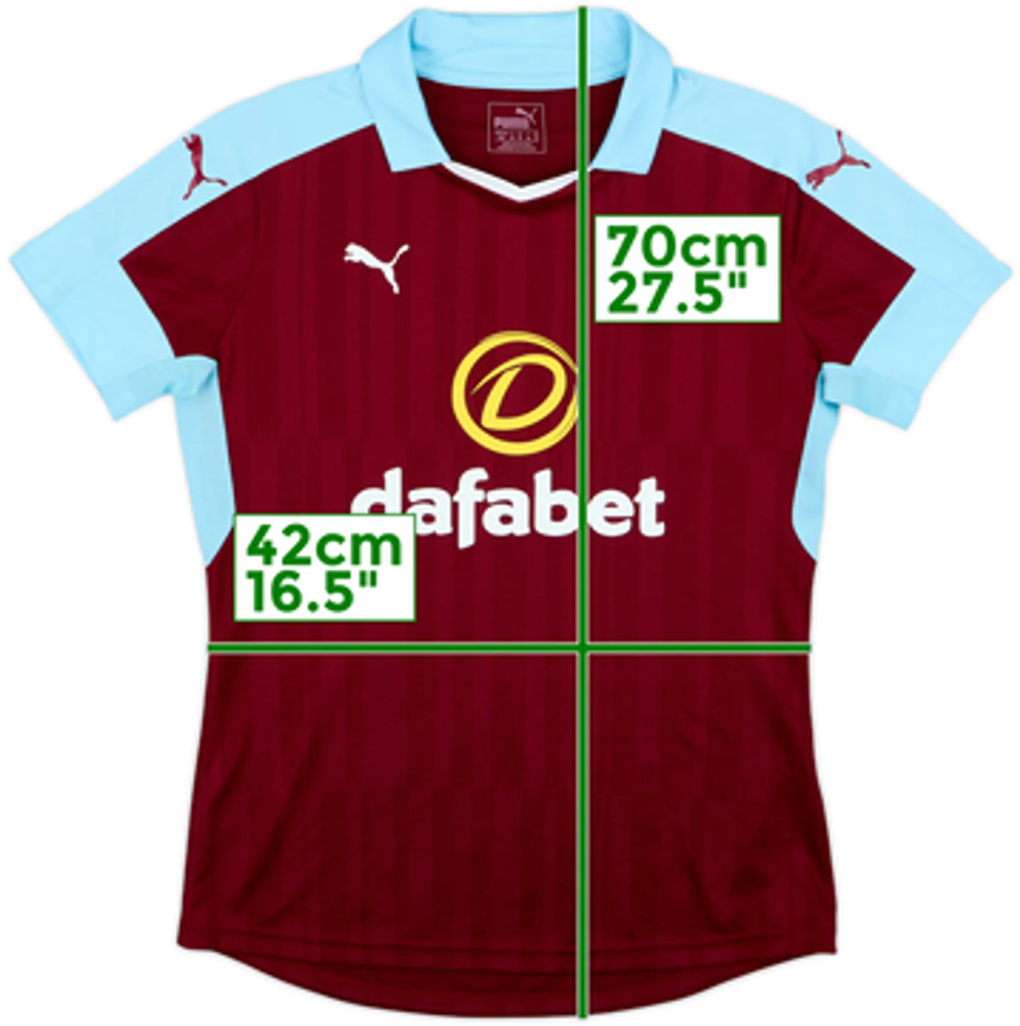 2016-17 Burnley Home Shirt - 9/10 - (Women's S)