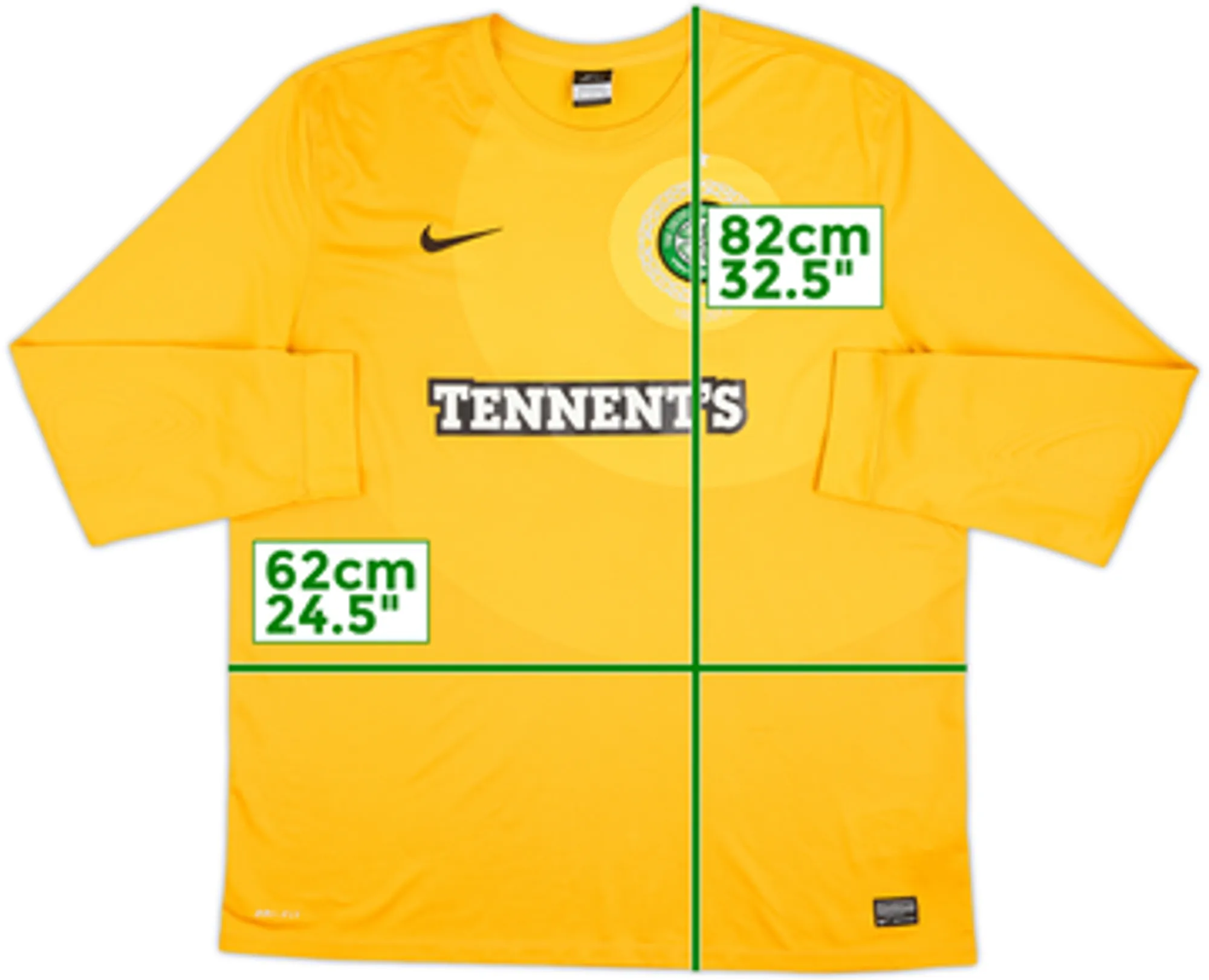 2012-13 Celtic '125th Anniversary' GK Shirt - 9/10 - (XL)