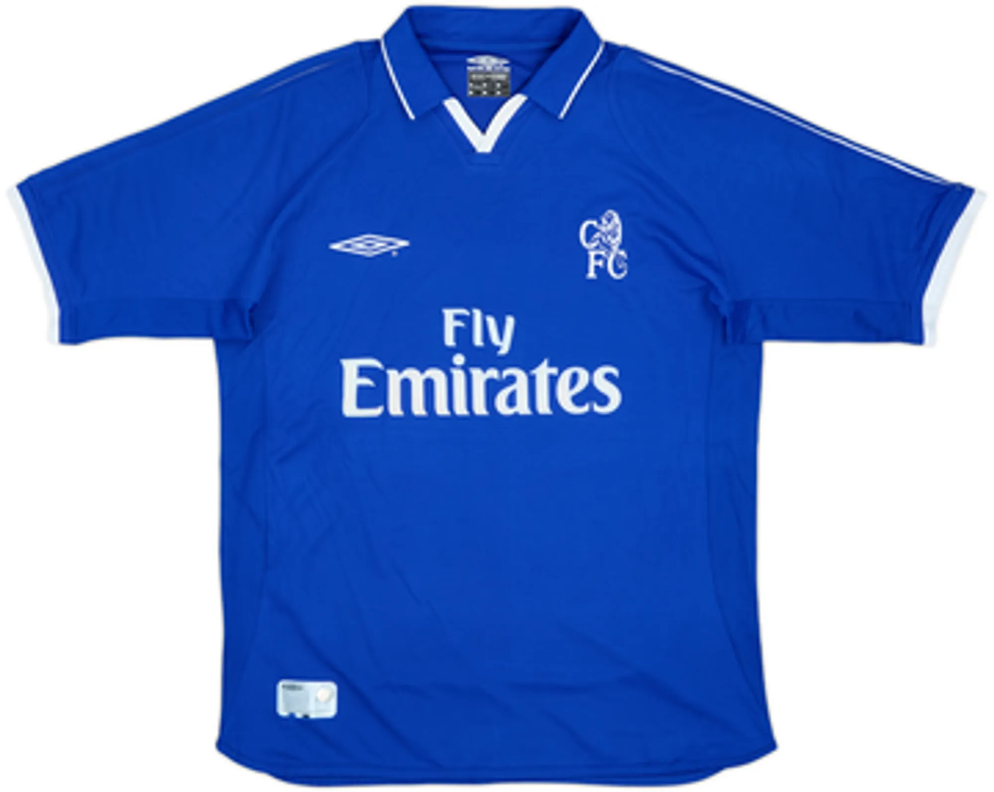 2001-03 Chelsea Home Shirt Zola #25 - 10/10 - (M)