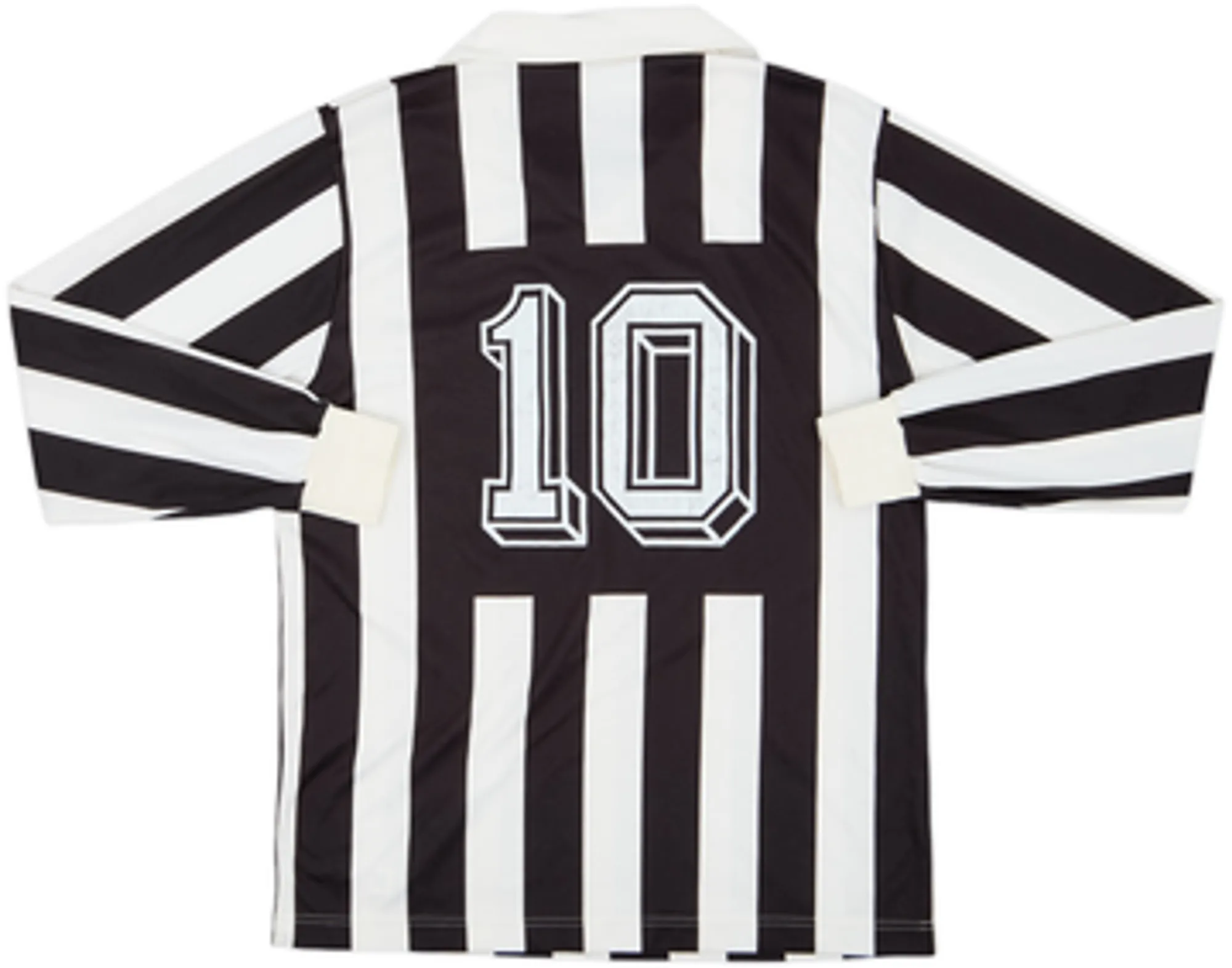 1989-90 Juventus Basic Home L/S Shirt #10 - 5/10 - (M)