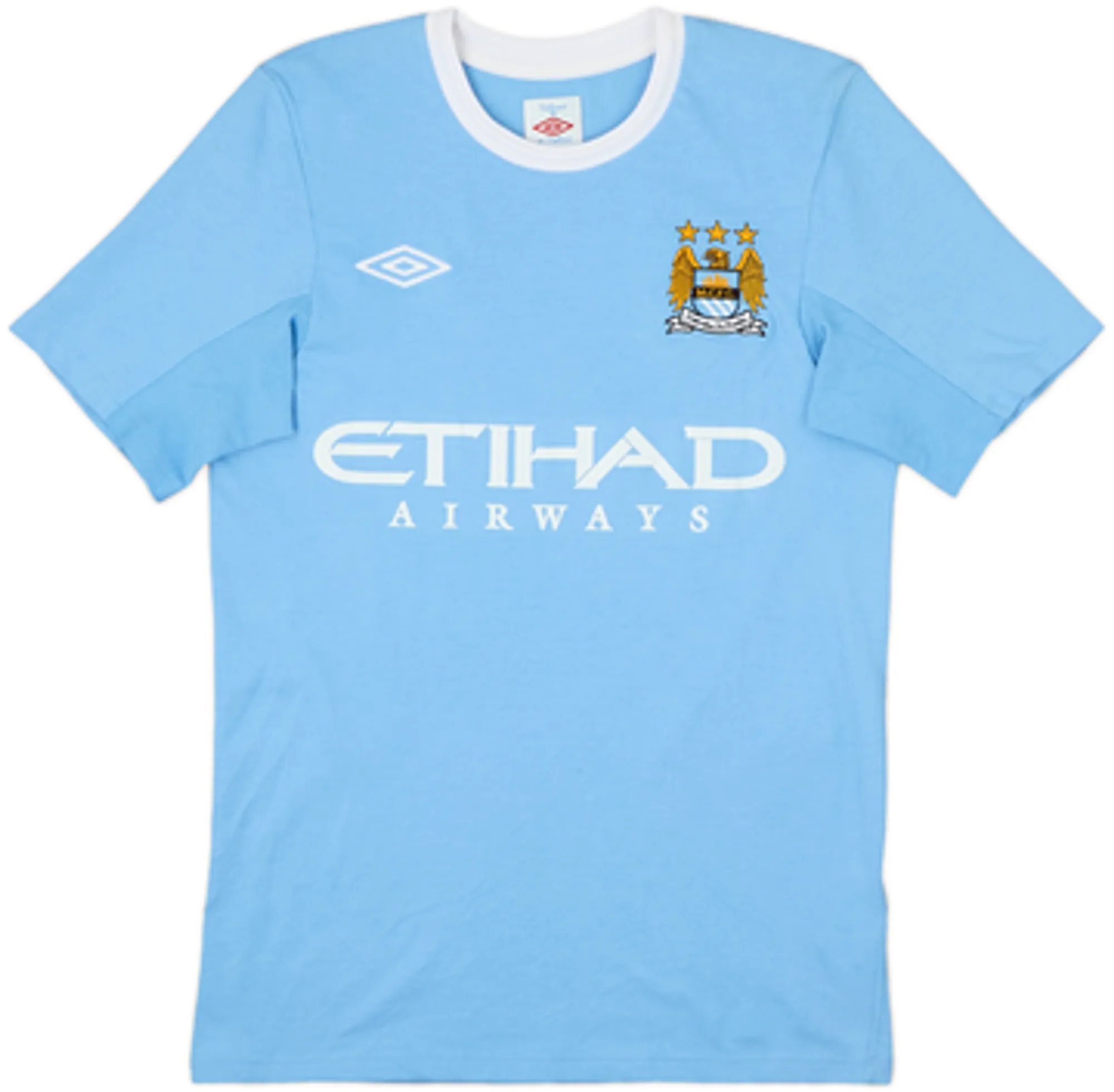 2009-10 Manchester City Home Shirt Wright-Phillips #8 - 8/10 - (L)