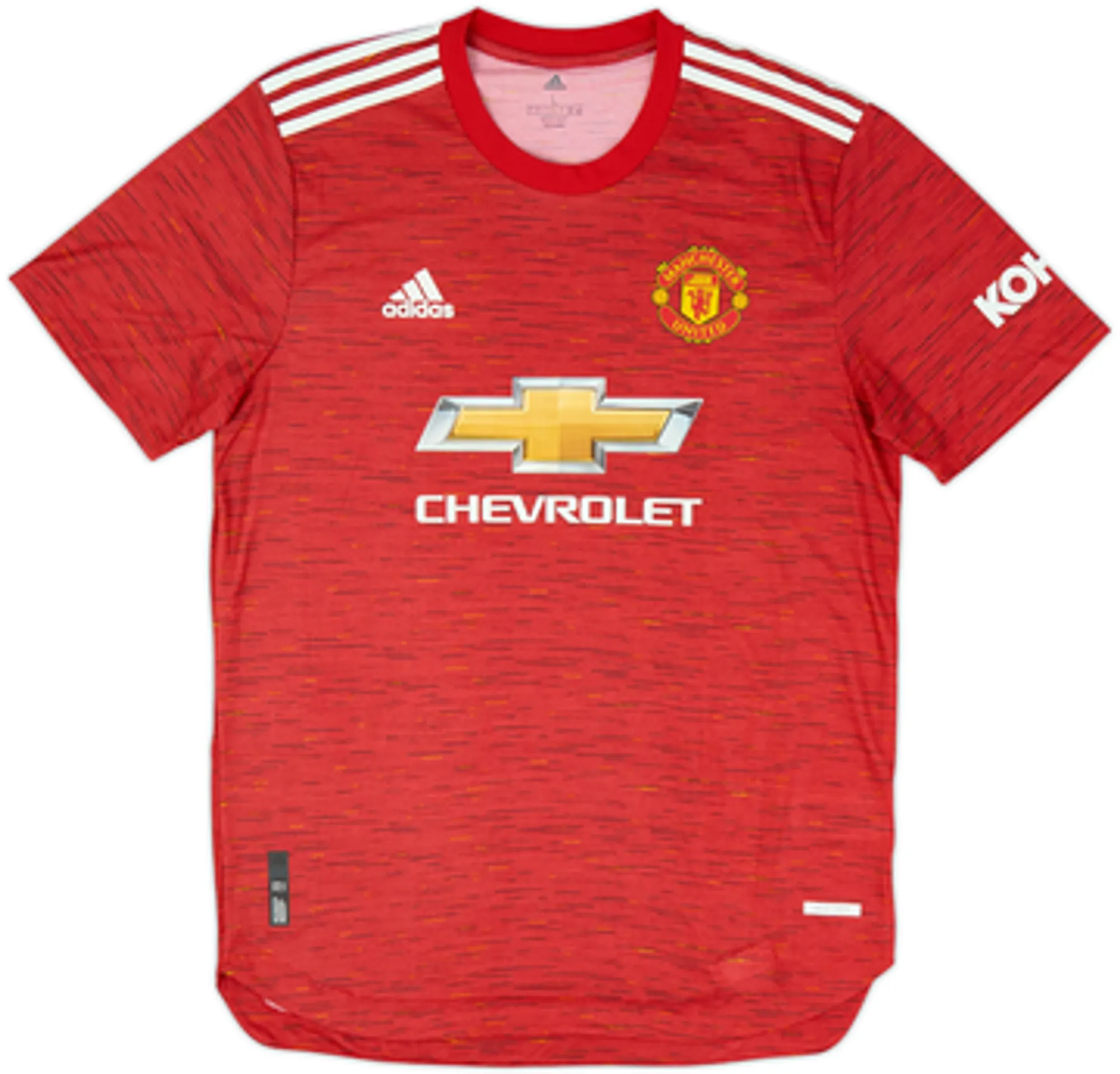 2020-21 Manchester United Authentic Home Shirt B.Fernandes #18 - 8/10 - (L)