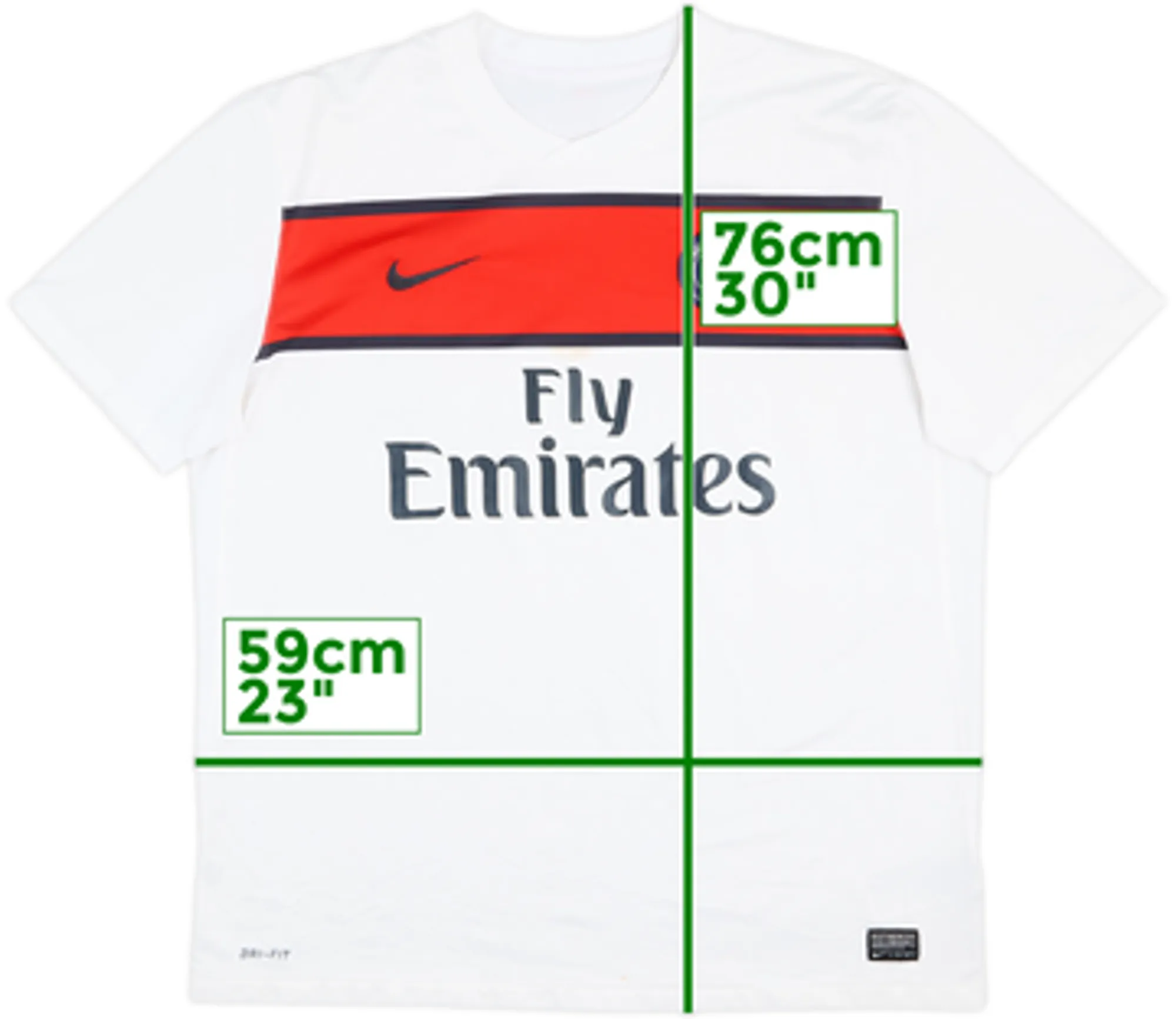 2012-13 Paris Saint-Germain Third Shirt - 4/10 - (XL)