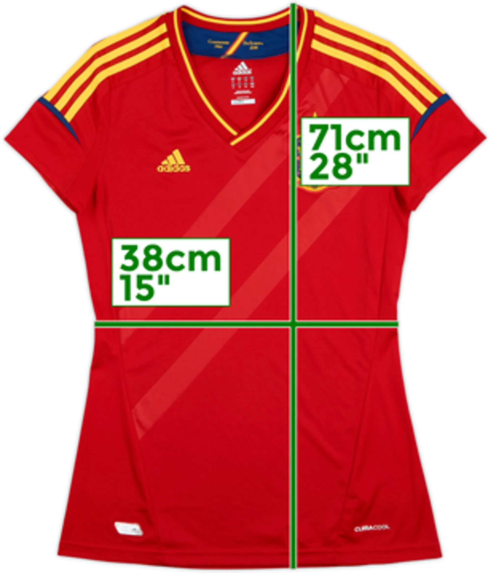 2011-12 Spain Home Shirt - 7/10 - (Women's M)