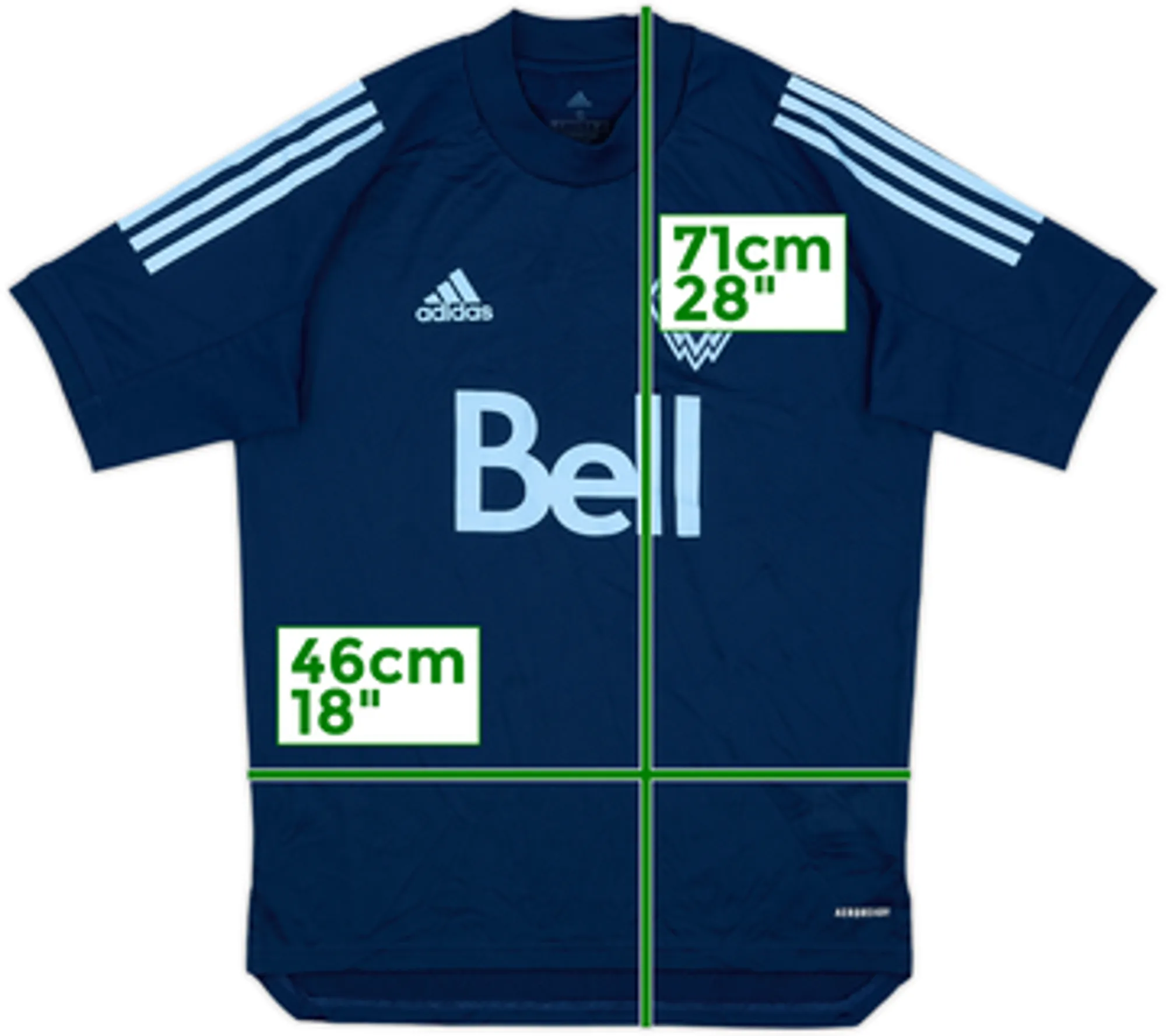 2019-20 Vancouver Whitecaps adidas Training Shirt - 10/10 - (S)