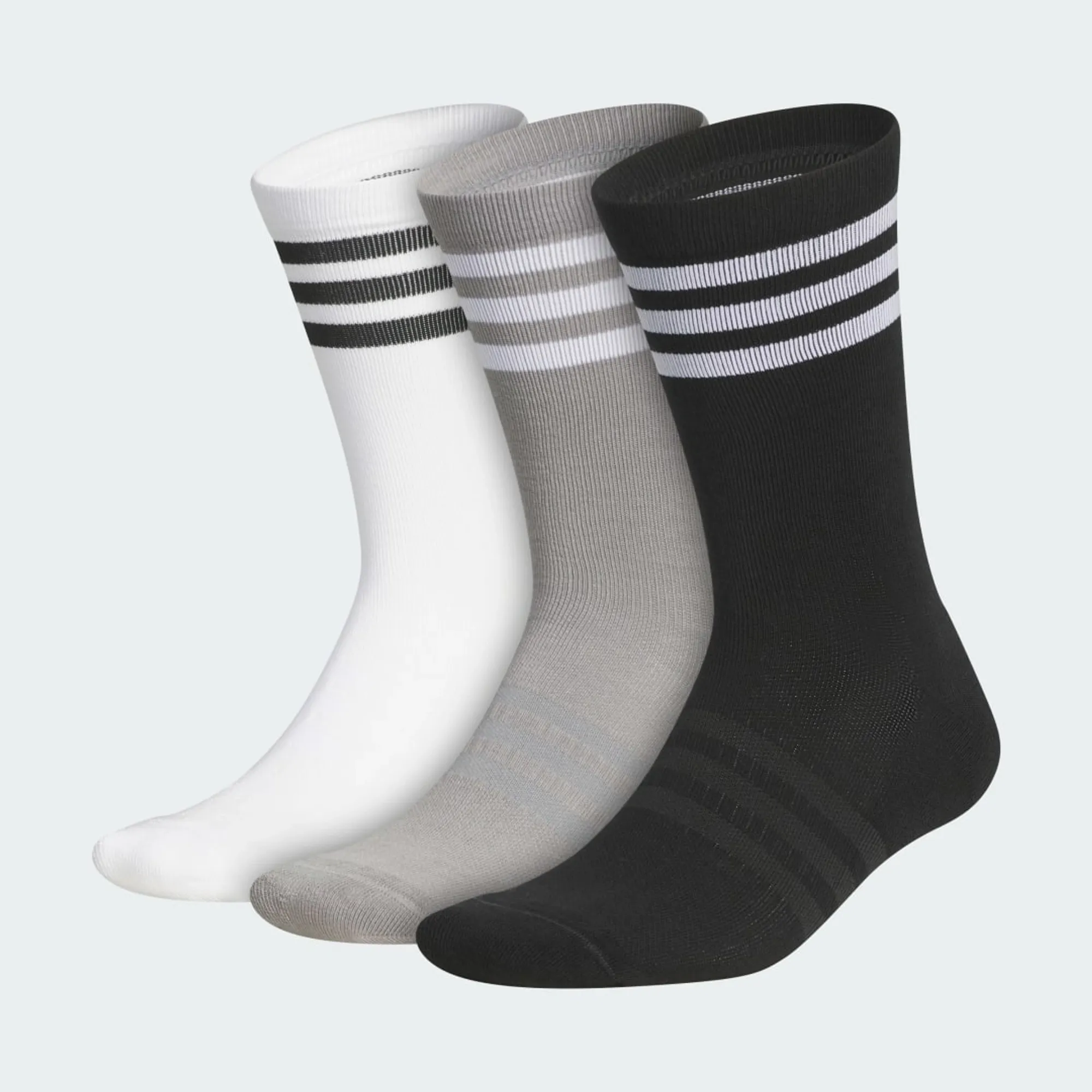 adidas 3 PK CREW SOCKS