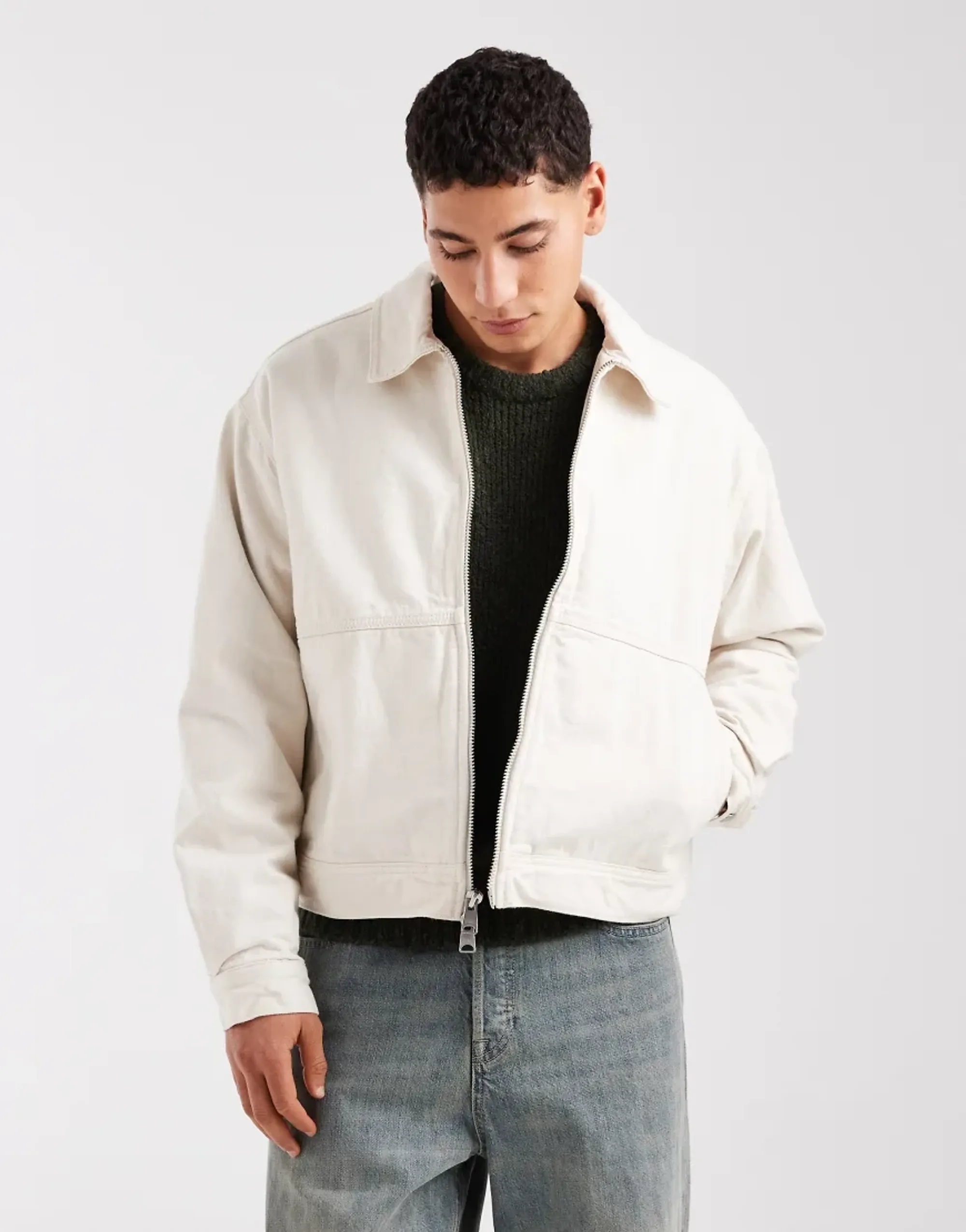 Jacket Vans Denim Station Jacket Natural Seed Xl