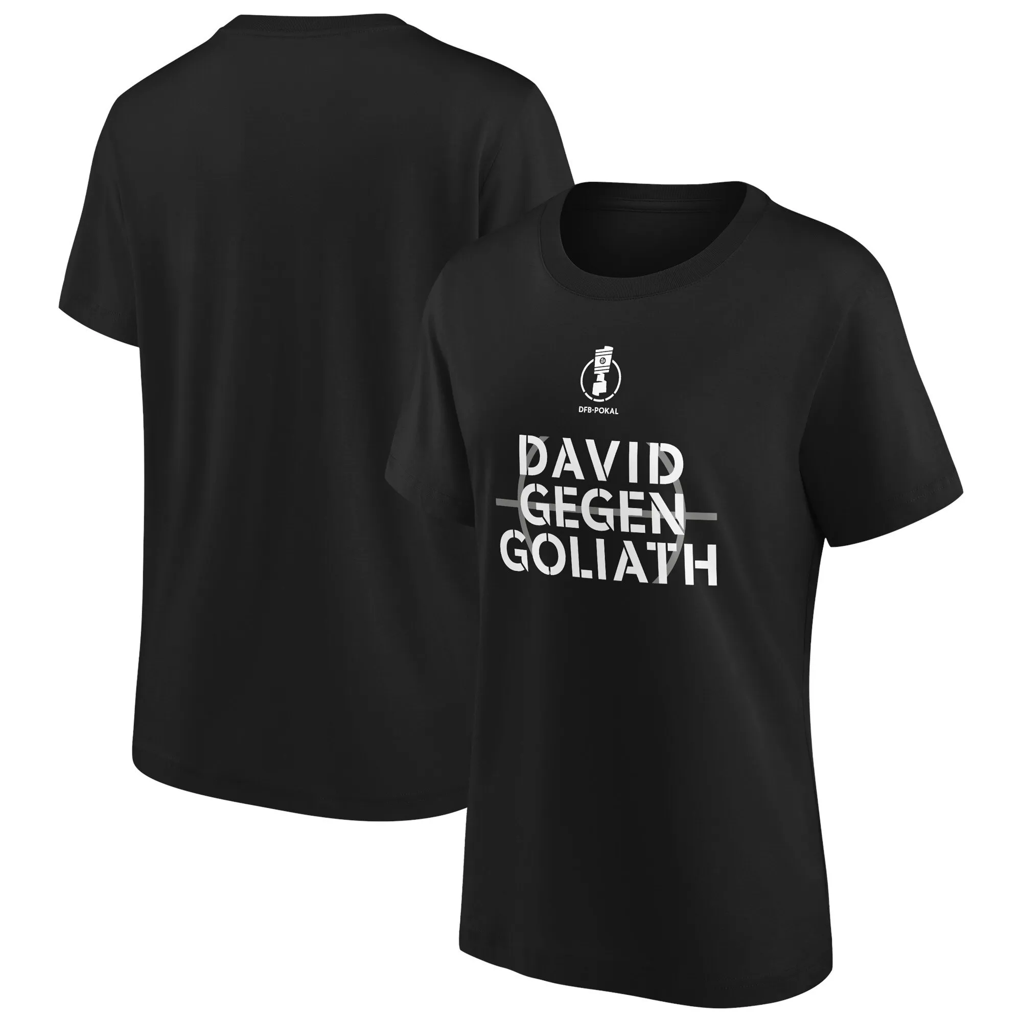 DFB-Pokal David Gegen Goliath Graphic T-Shirt - Black - Womens