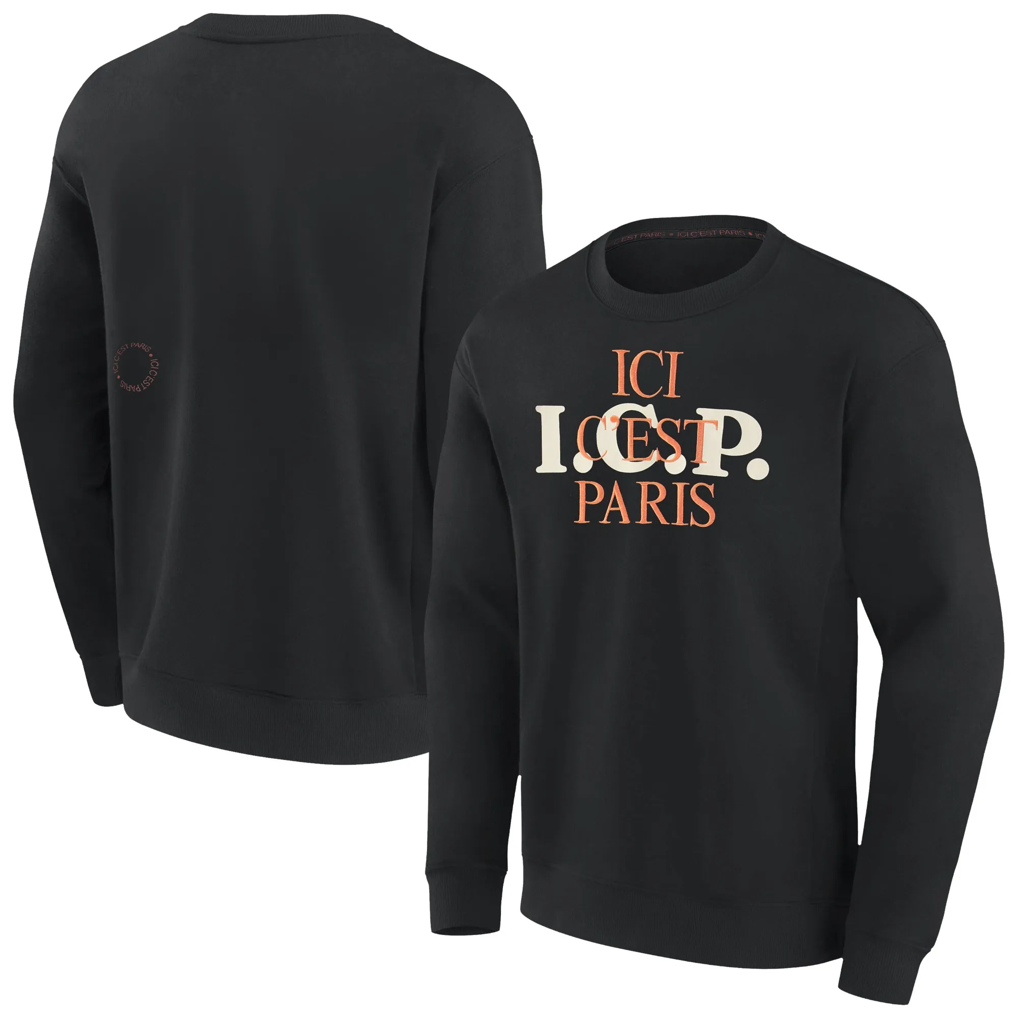 Paris Saint-Germain ICI C'EST PARIS Oversized Sweatshirt - Black - Mens