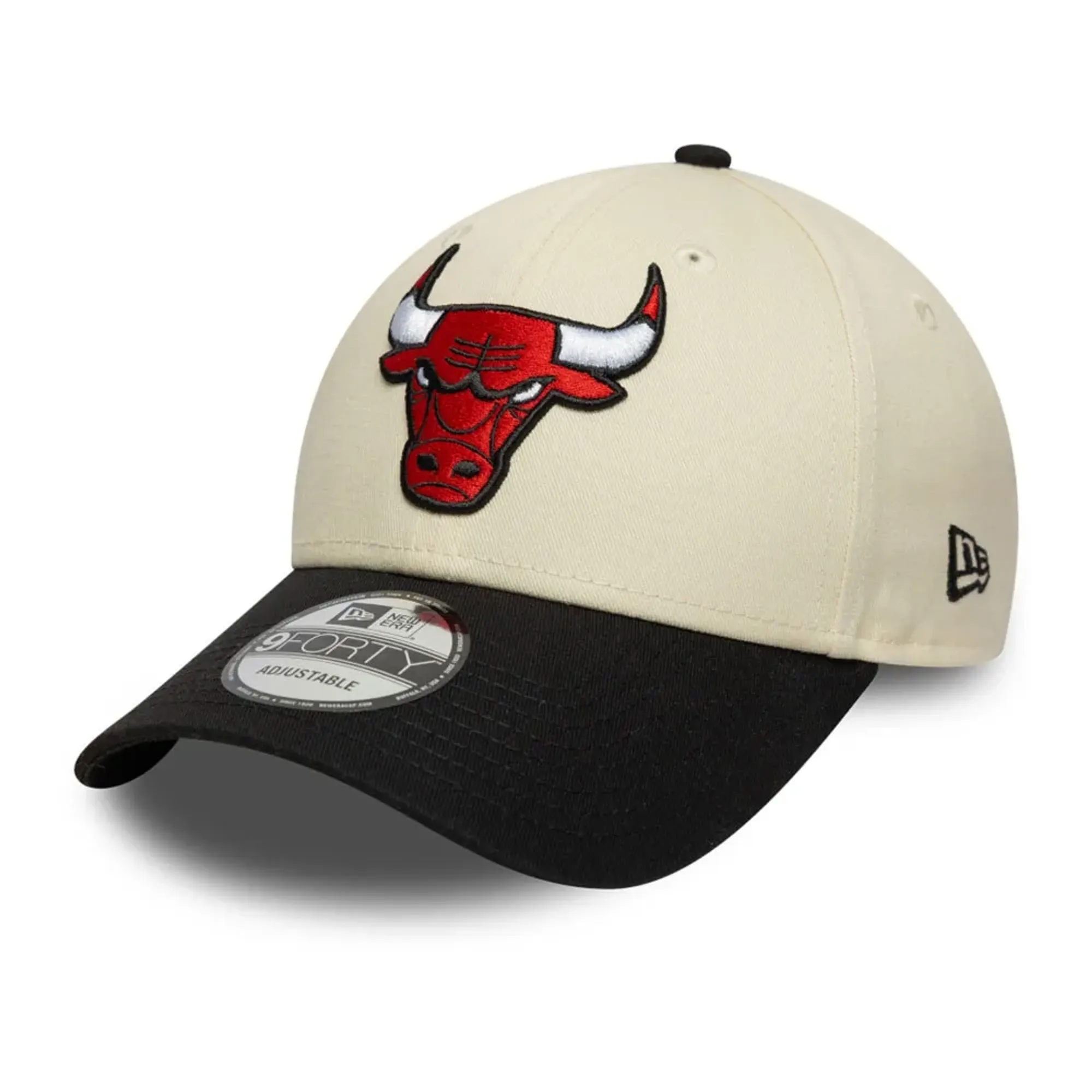 Chicago Bulls NBA Colour Block Cream 9FORTY Cap New Era Cap adult unisex