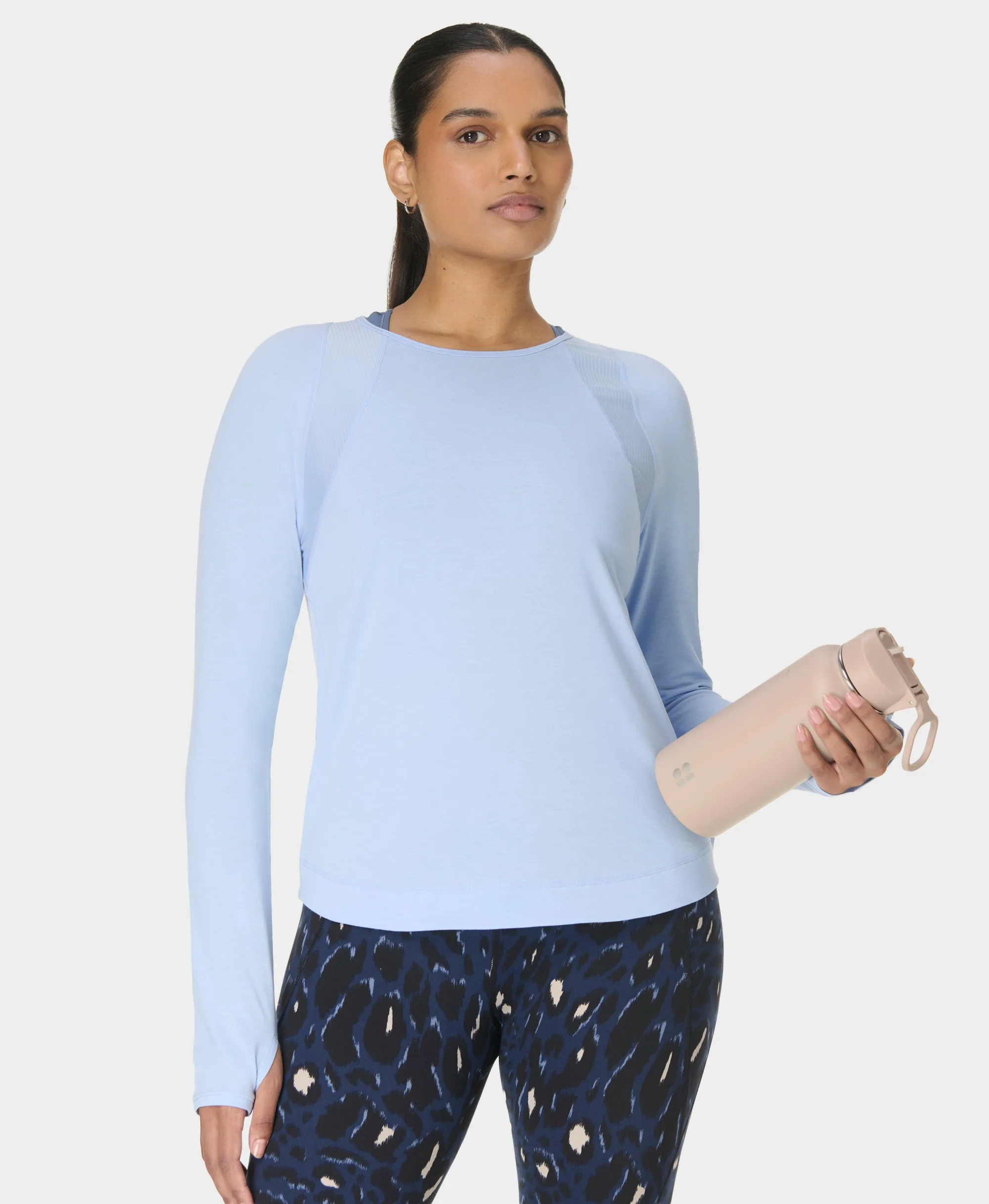 Breathe Easy Mesh Long Sleeve Top