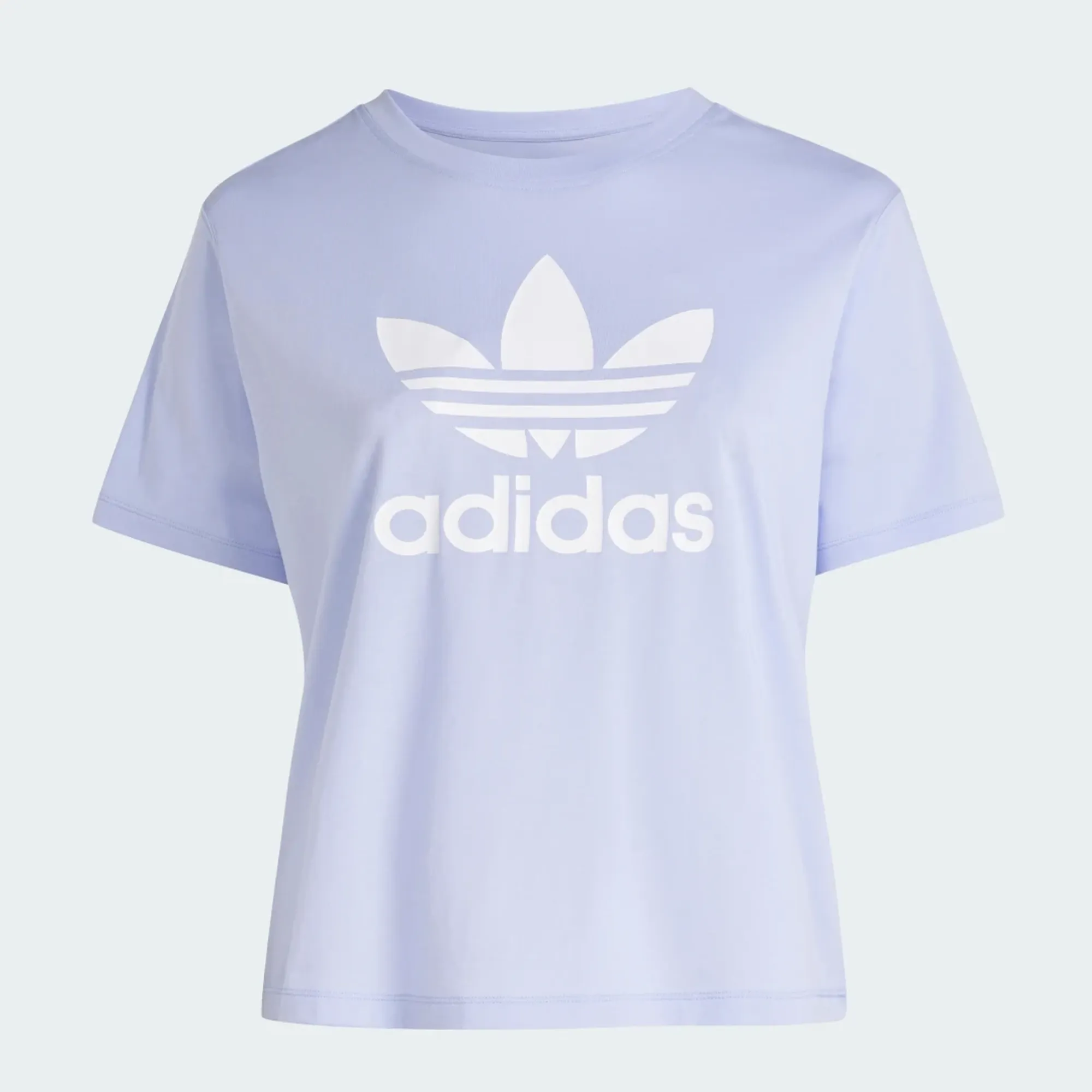 adidas Adicolor Trefoil Boxy T-Shirt (Plus Size)