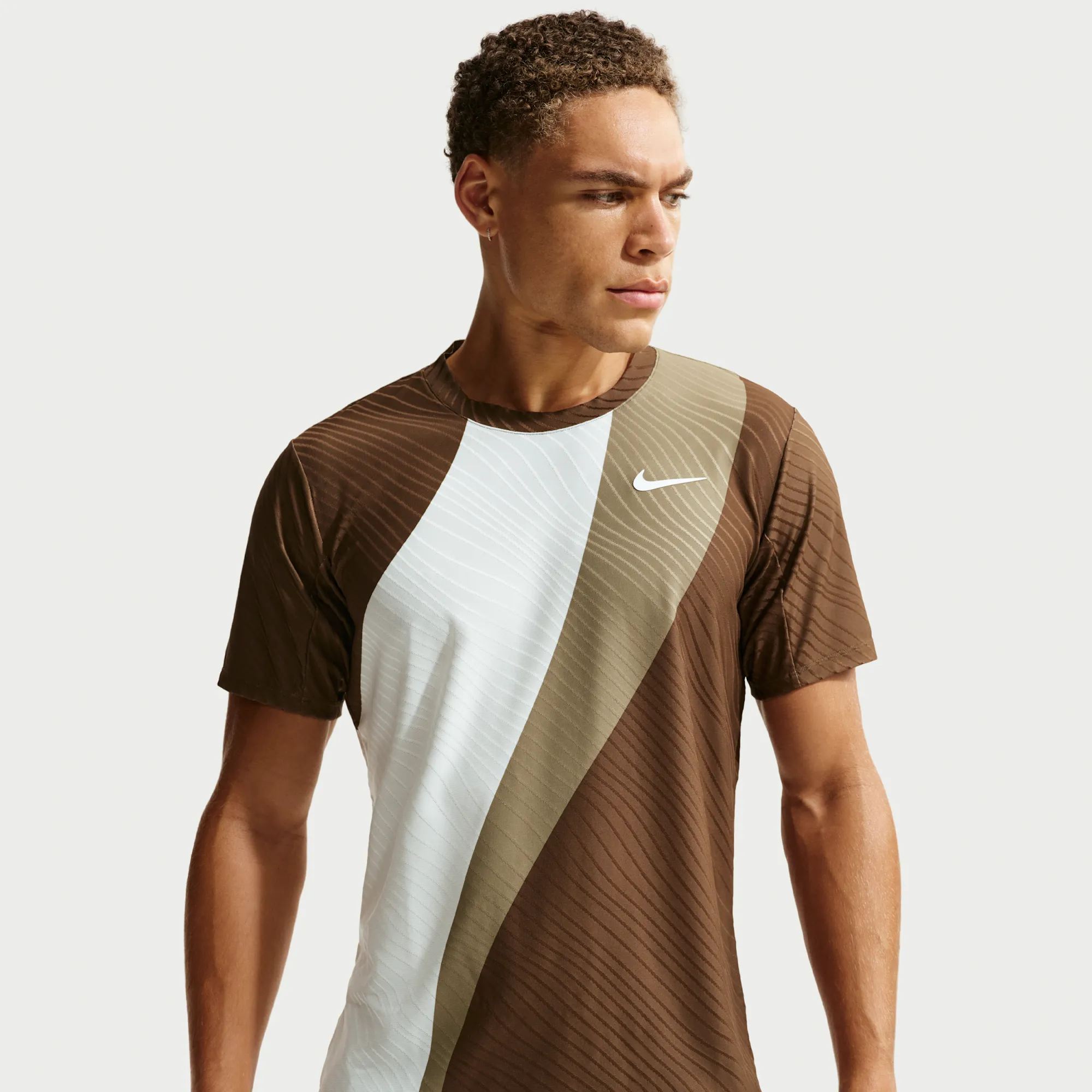 NikeCourt Slam Men's Dri-FIT ADV Top - White - Polyester