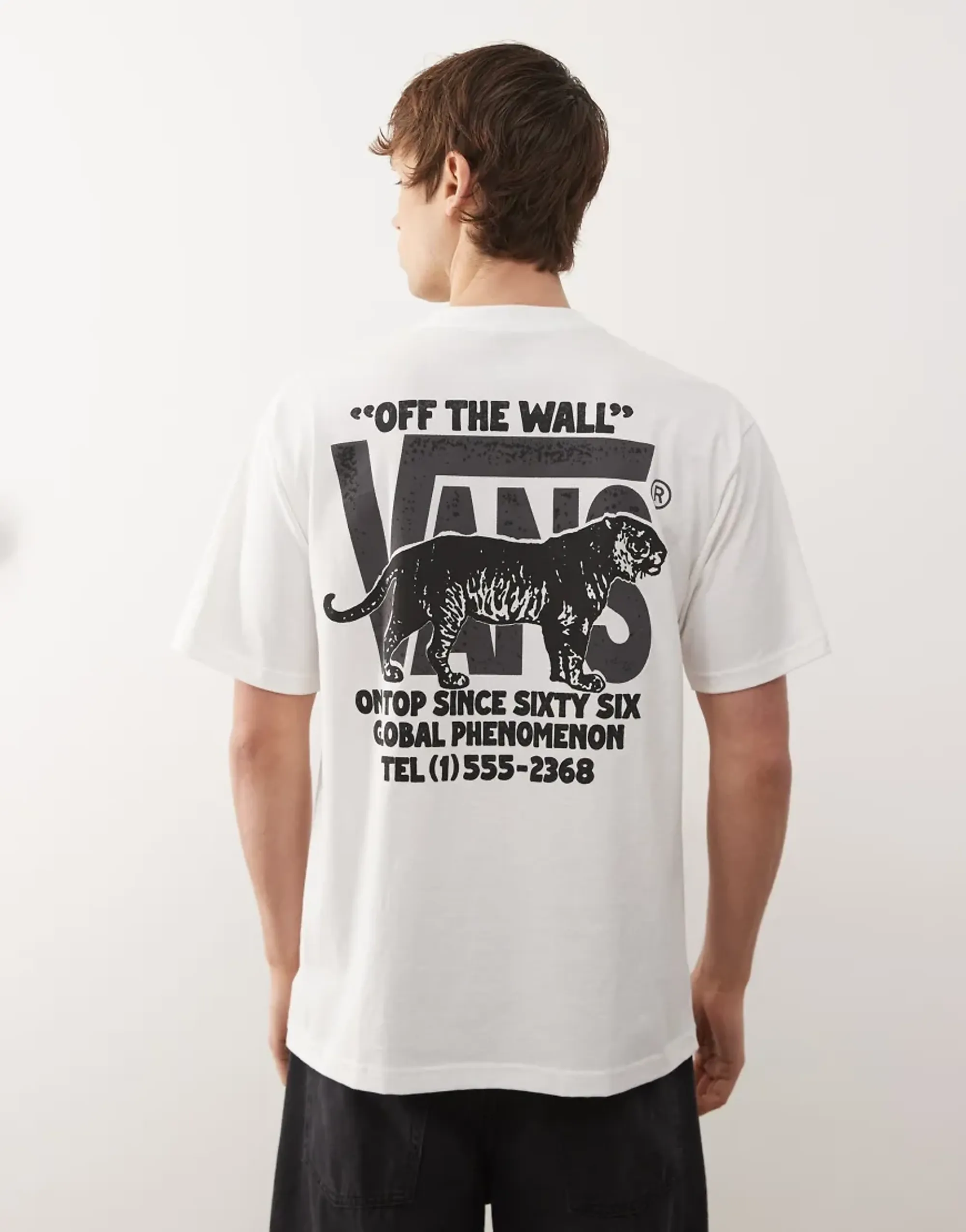 Vans Awaken Tiger Tee In White