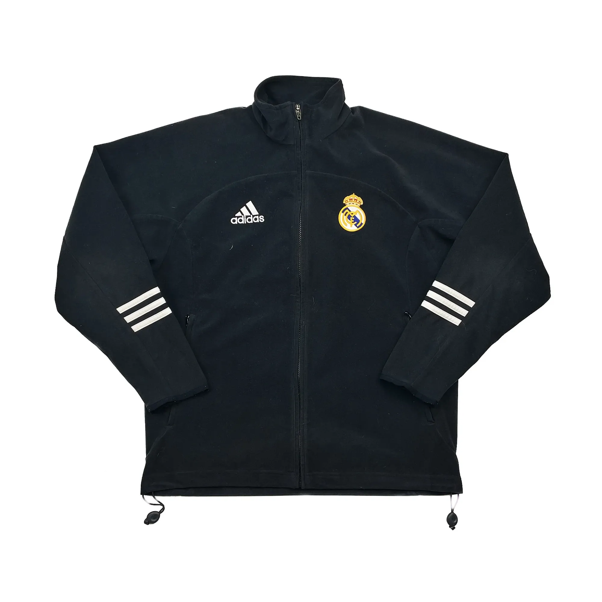 2002/03 Real Madrid *Centenary* Fleece Jacket (XS) Adidas | Cult Kits