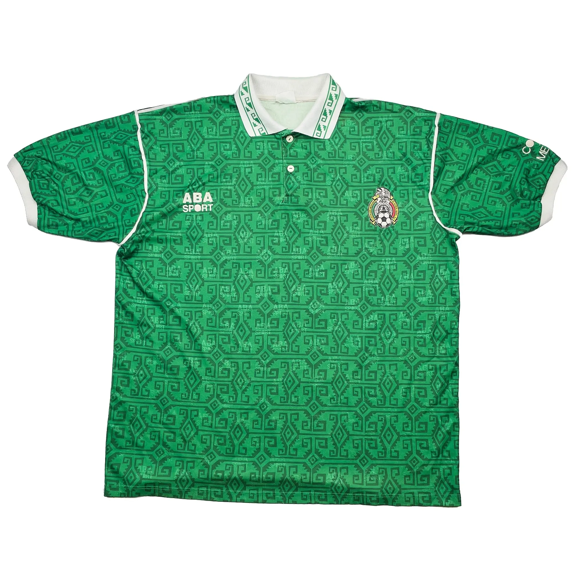 1995/96 Mexico #12 Home Shirt (L) ABA Sport | Cult Kits