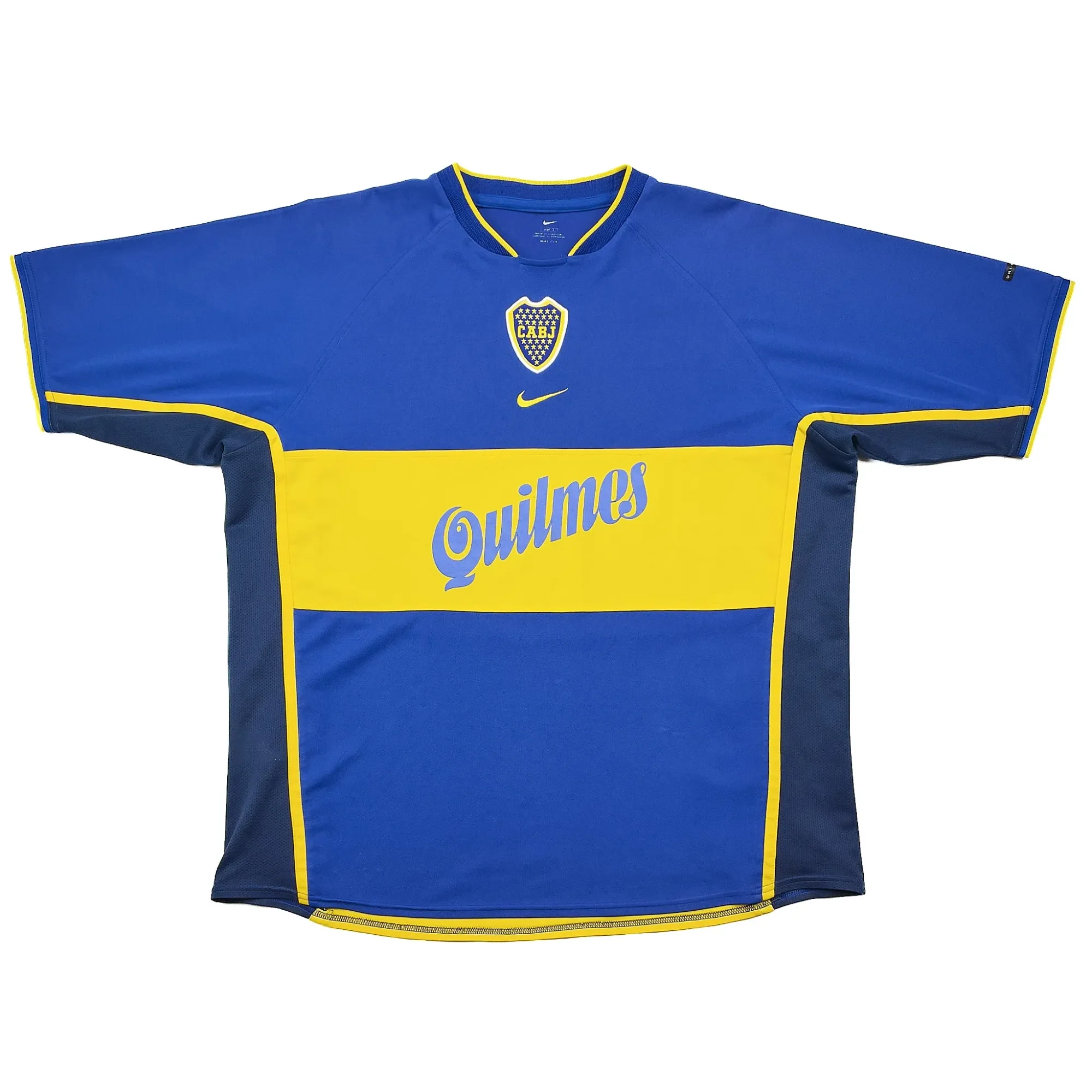 2001/02 Boca Juniors Home Shirt (L) Nike | Cult Kits
